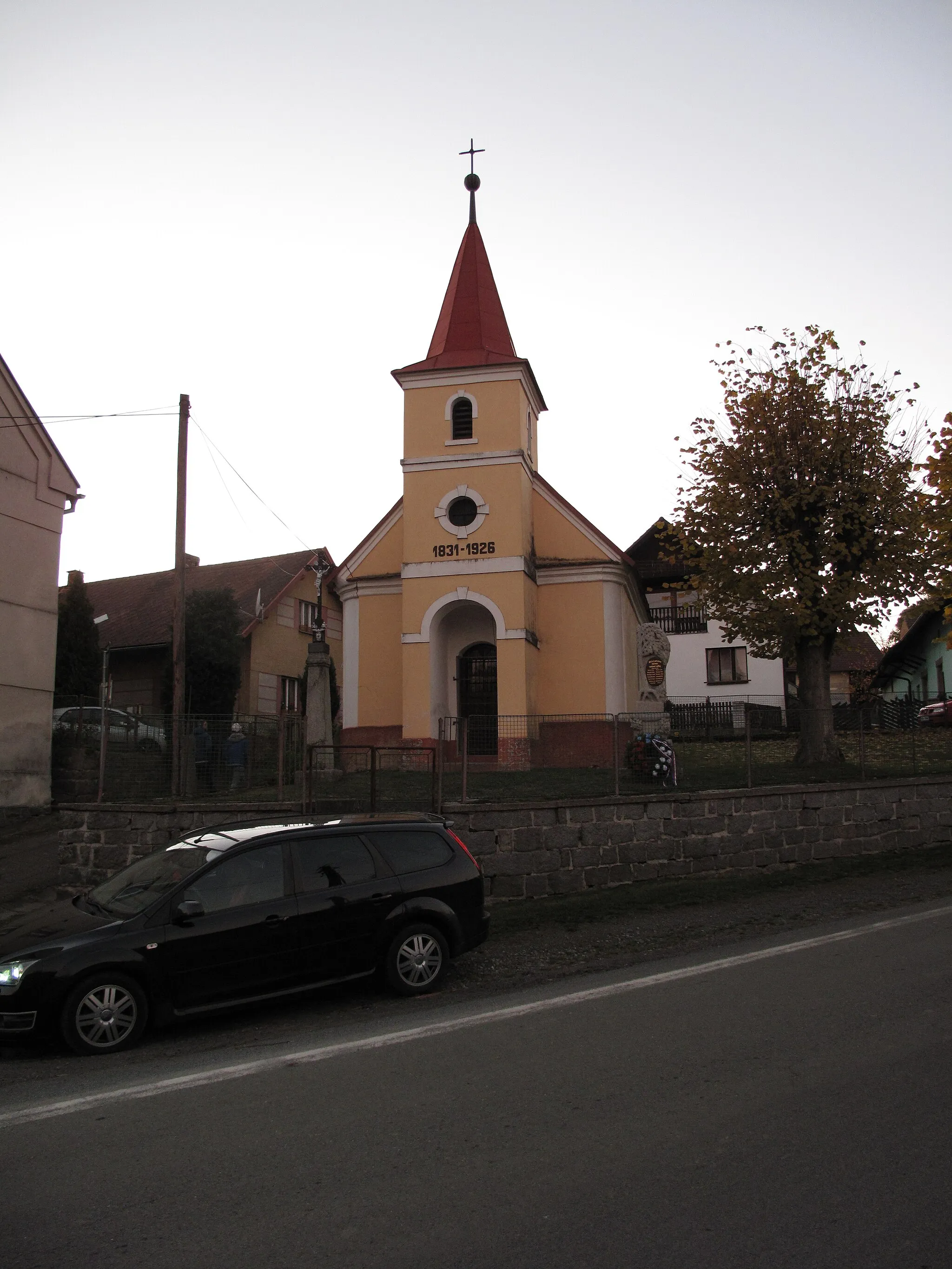 Photo showing: Chapelin Radošice. Plzeň-jih District, Czech Republic.