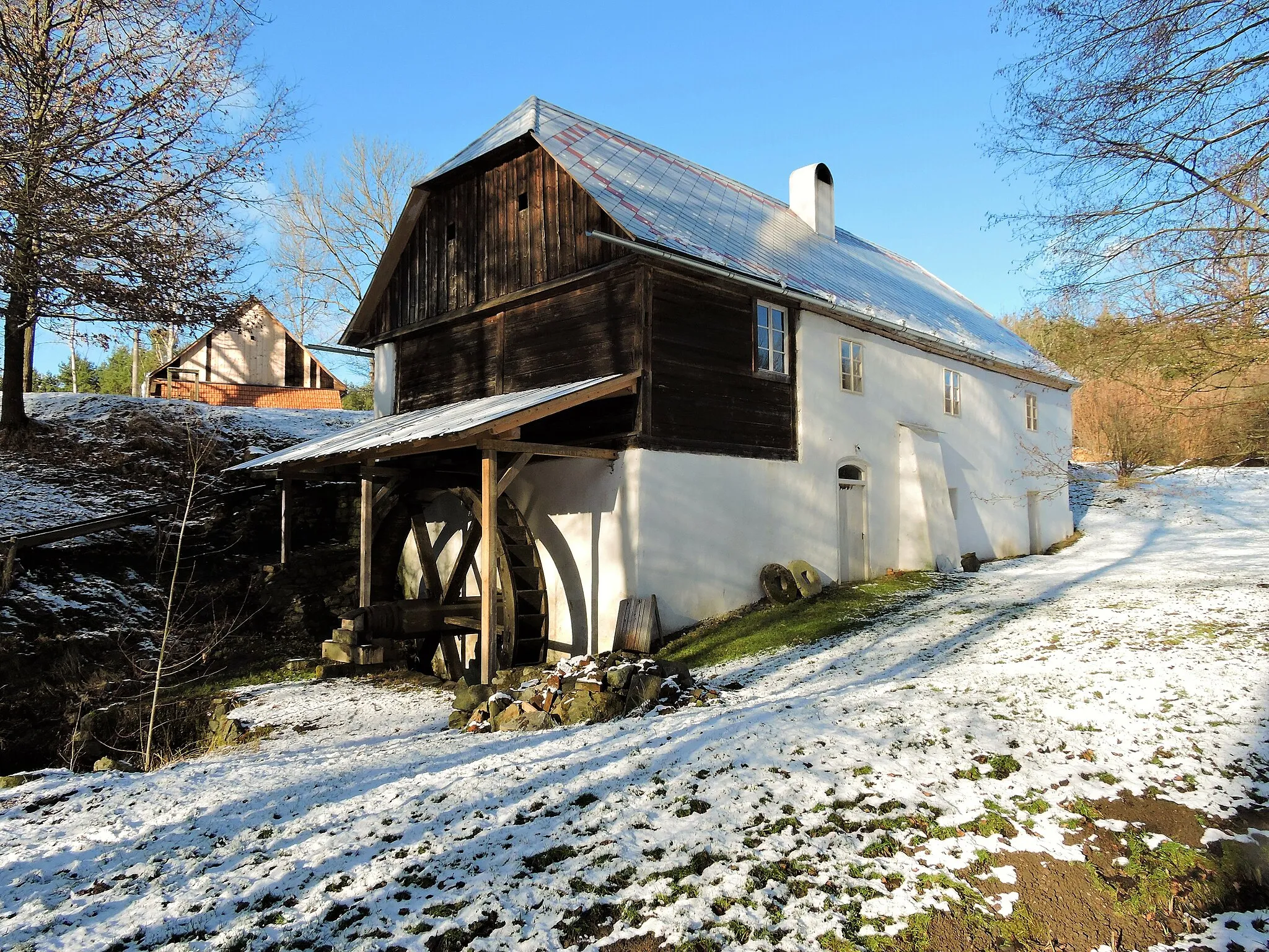 Photo showing: Horní mlýn v Zahrádce