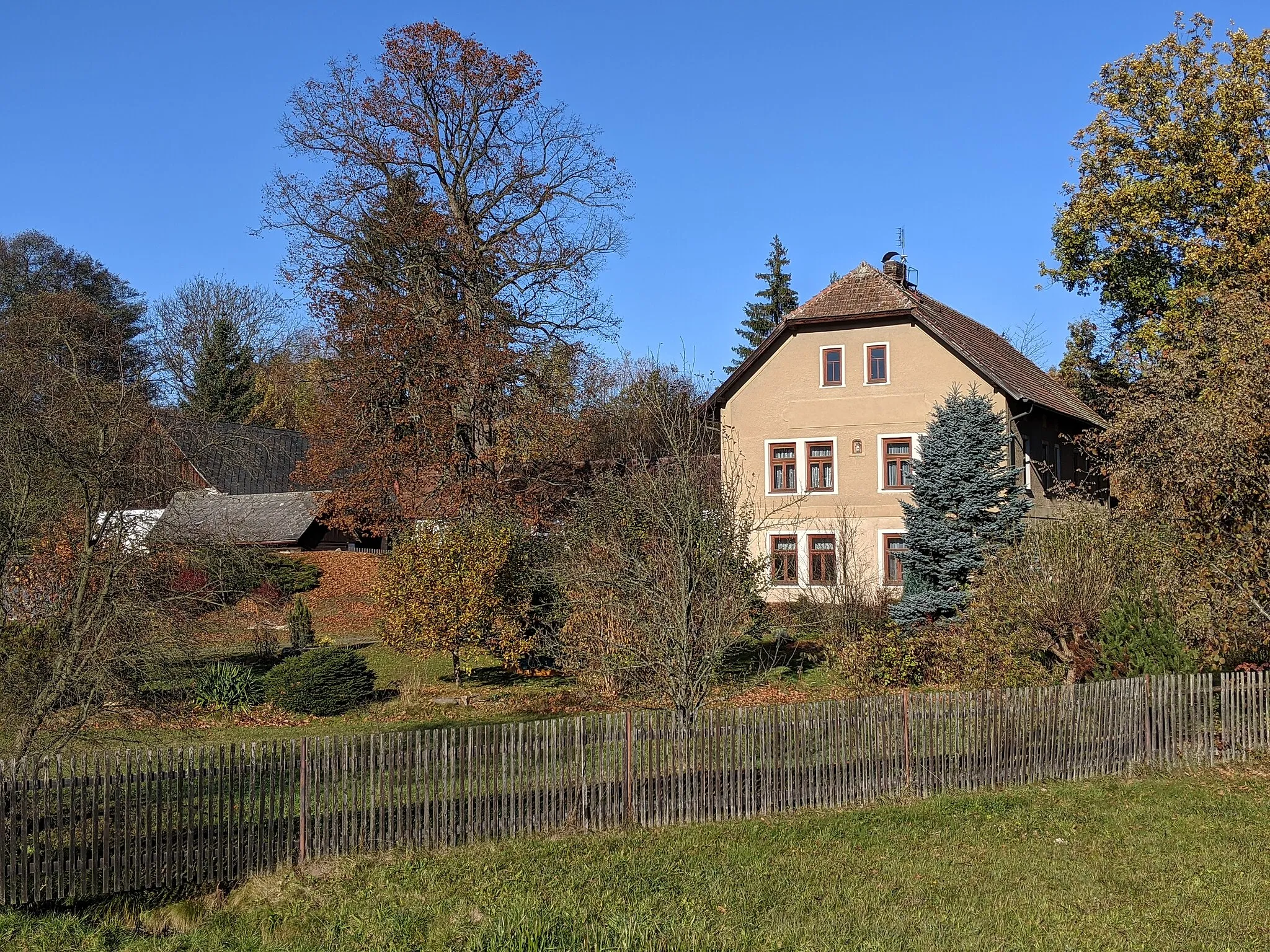 Photo showing: Sudoměřice u Tábora - čp. 21, bývalý mlýn