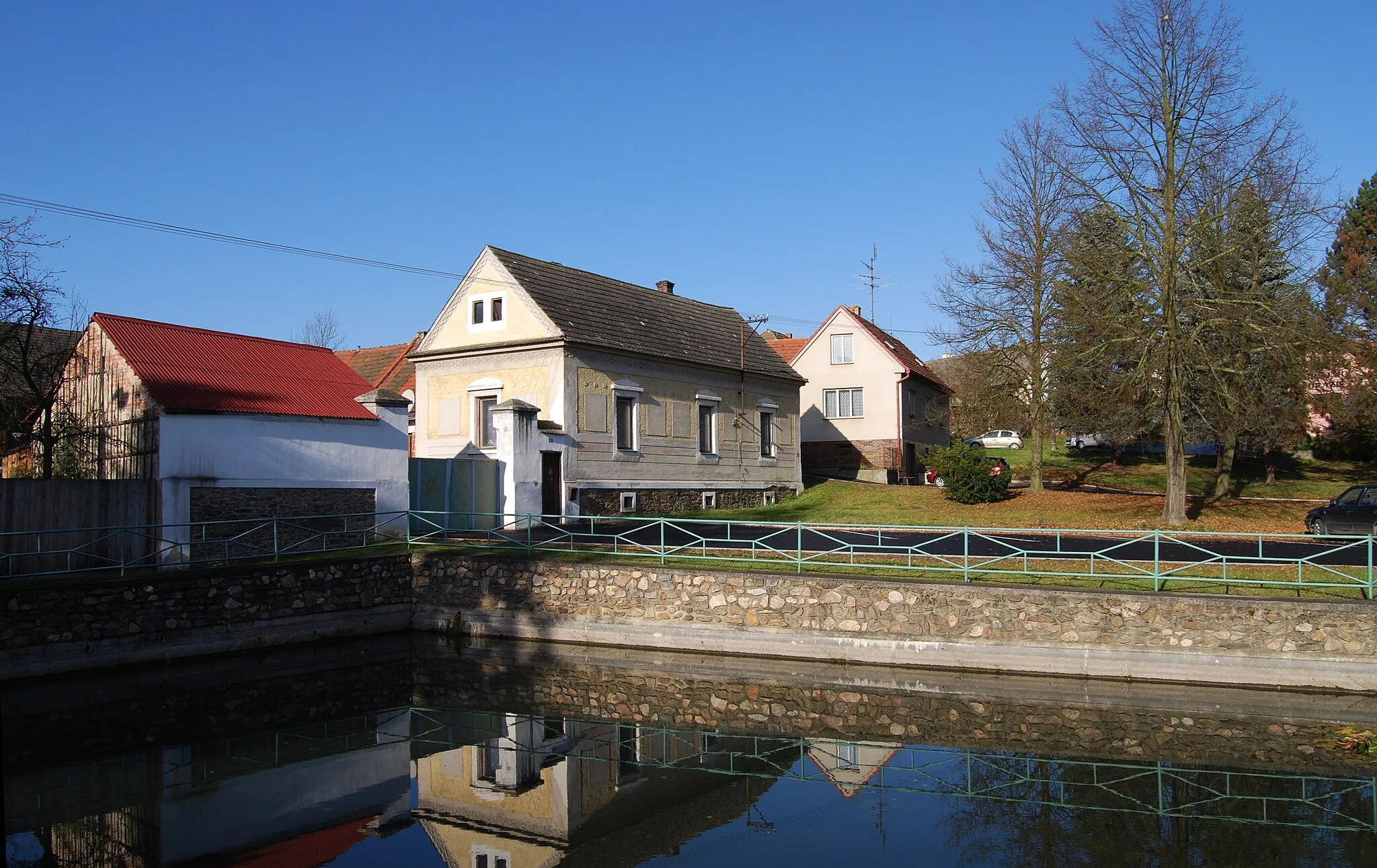 Photo showing: Dražíč village in České Budějovice District, Czech Republic.