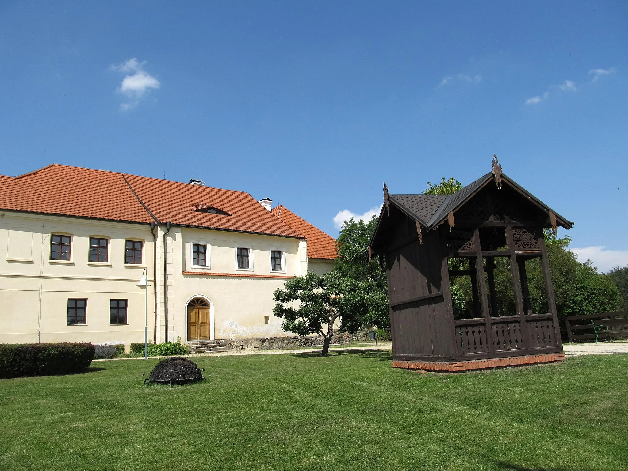 Photo showing: Zahrada minoritského kláštera