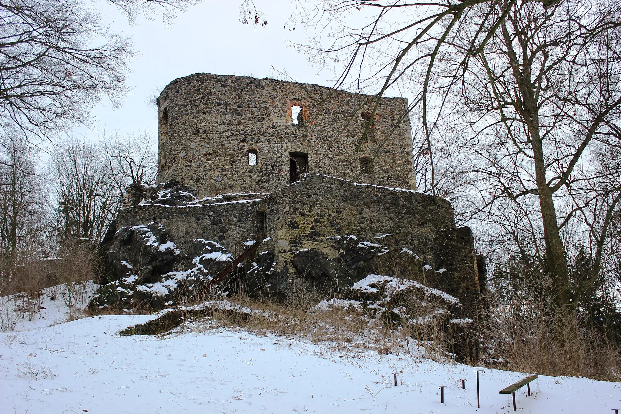 Photo showing: Vlčtejn (hrad)v okrese Plzeň-jih. Česká republika.