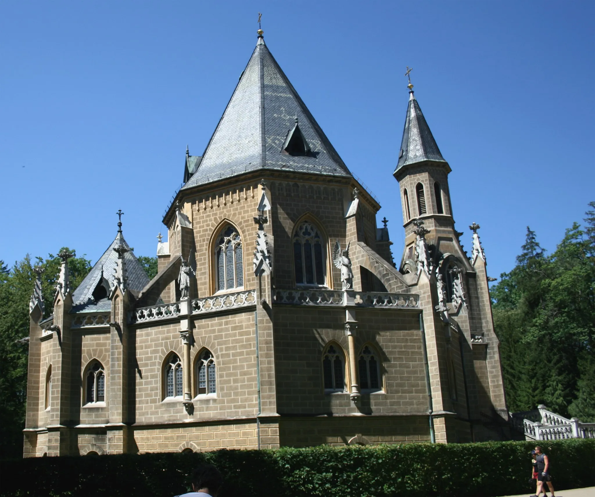 Photo showing: Schwarzenberg's crypt near Třeboň, south Bohemia, Czech Republic