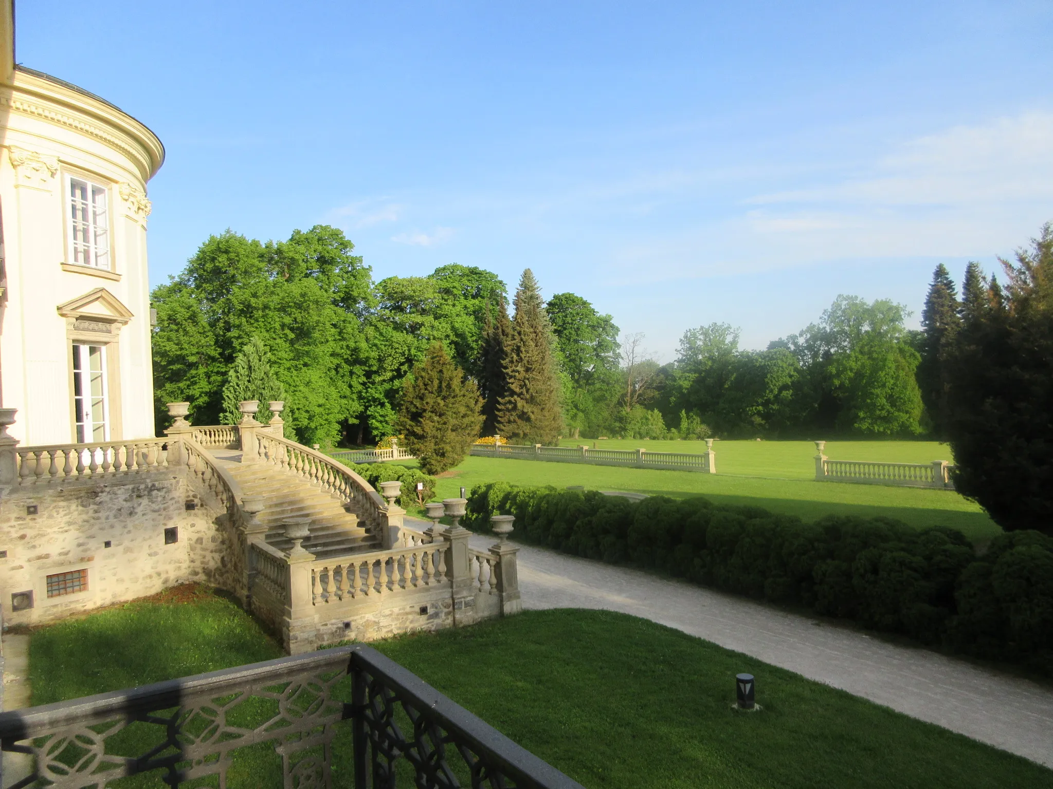 Photo showing: Nové Hrady, zámecký park