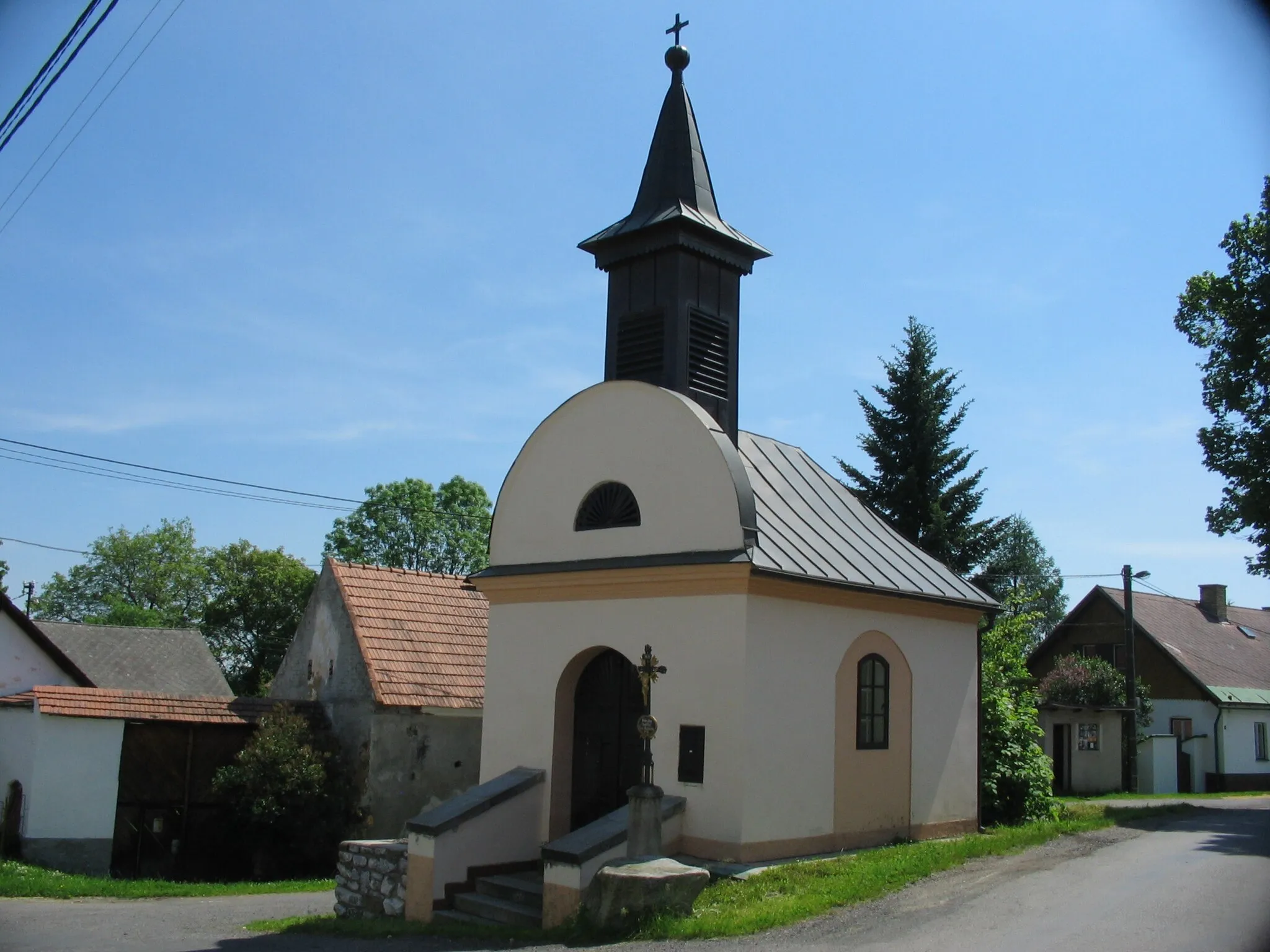 Photo showing: Chapel in Ostružno, Klatovy District, Czech Republic