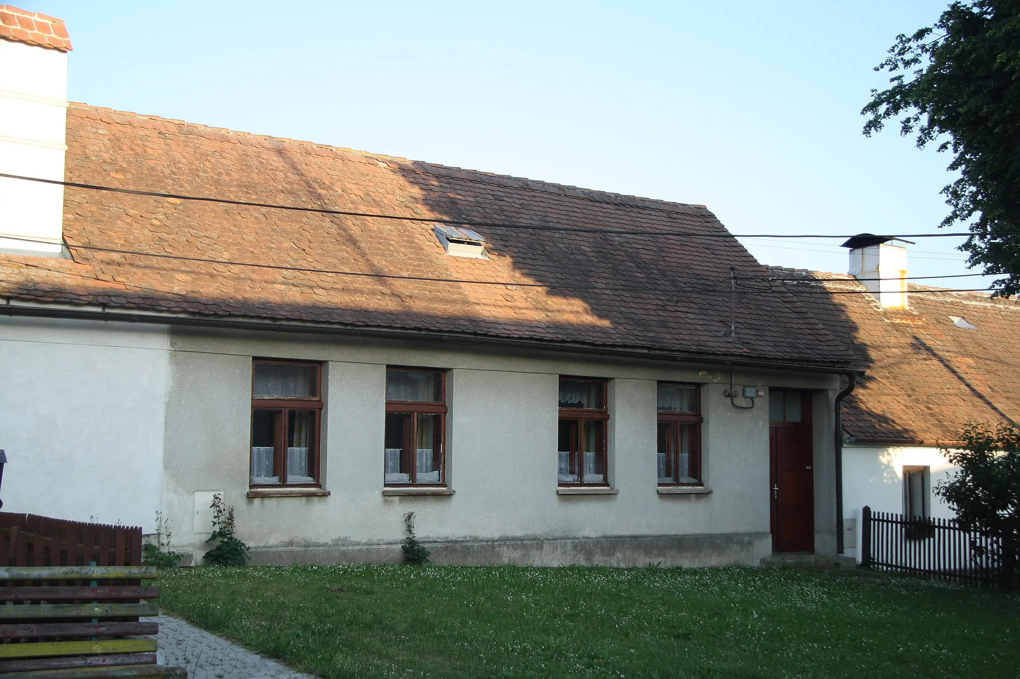 Photo showing: Cultural monument house Dešov 59 in Dešov, Třebíč District.