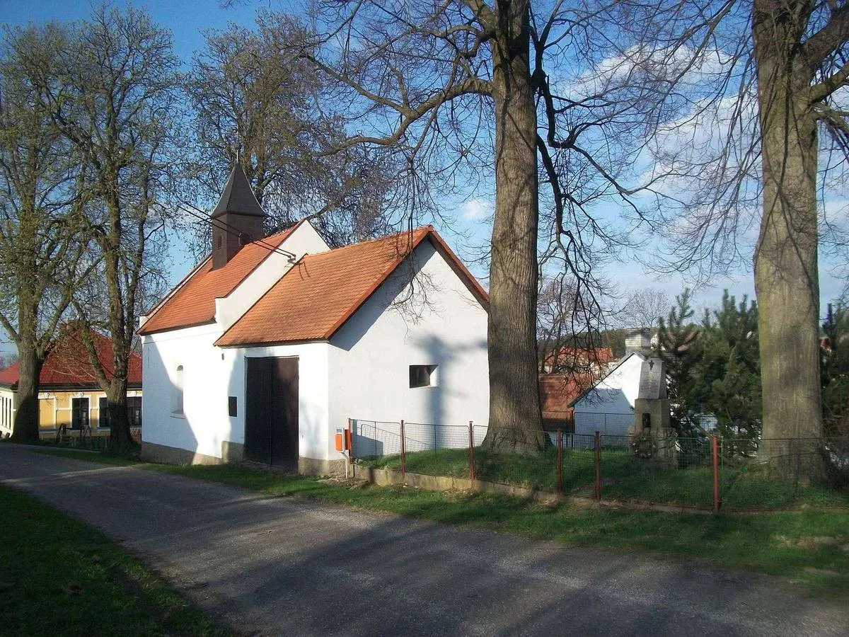 Photo showing: Chapel in Dobrá Voda u Pacova in Pelhřimov District – entry no. 6437.