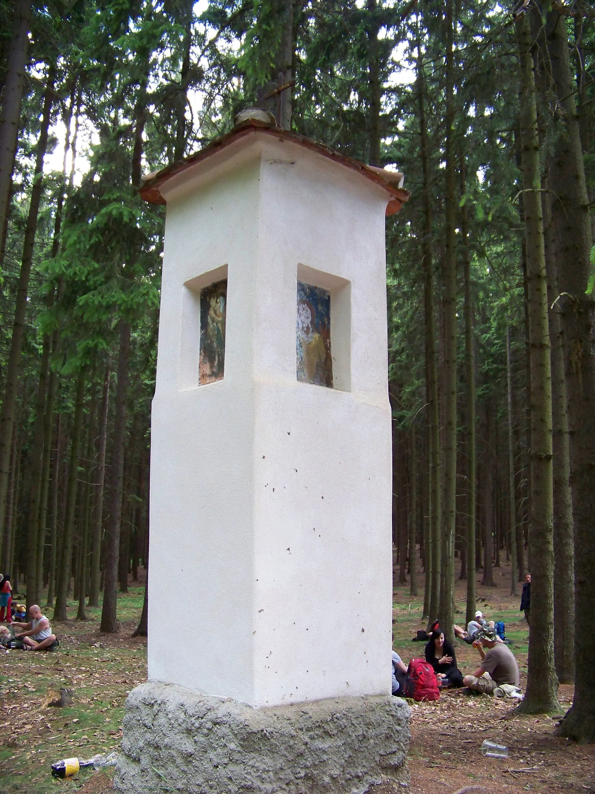 Photo showing: Ješetice-Radíč, Benešov District, Central Bohemian Region, the Czech Republic. A chapel.