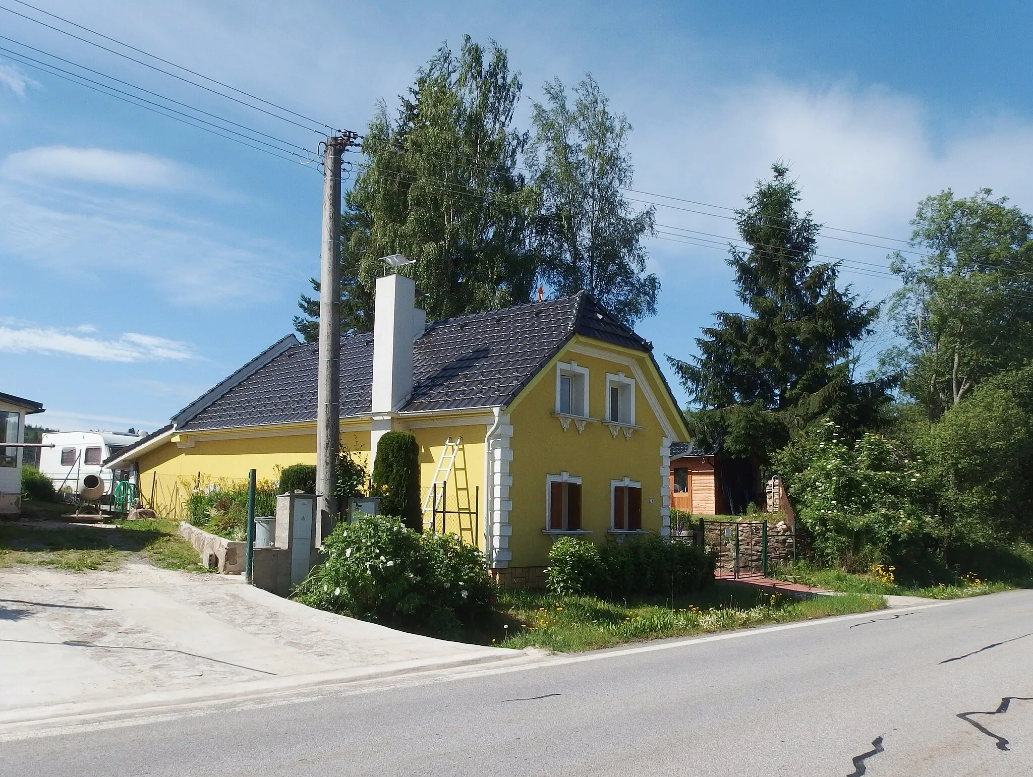 Photo showing: Frymburk, Český Krumlov District, Czechia, part Blatná.
