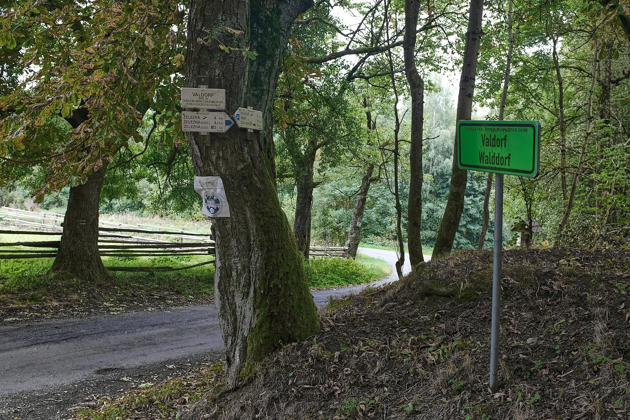 Photo showing: Valdorf, zaniklá obec, k.ú. Železná, Bělá nad Radbuzou, okres Domažlice