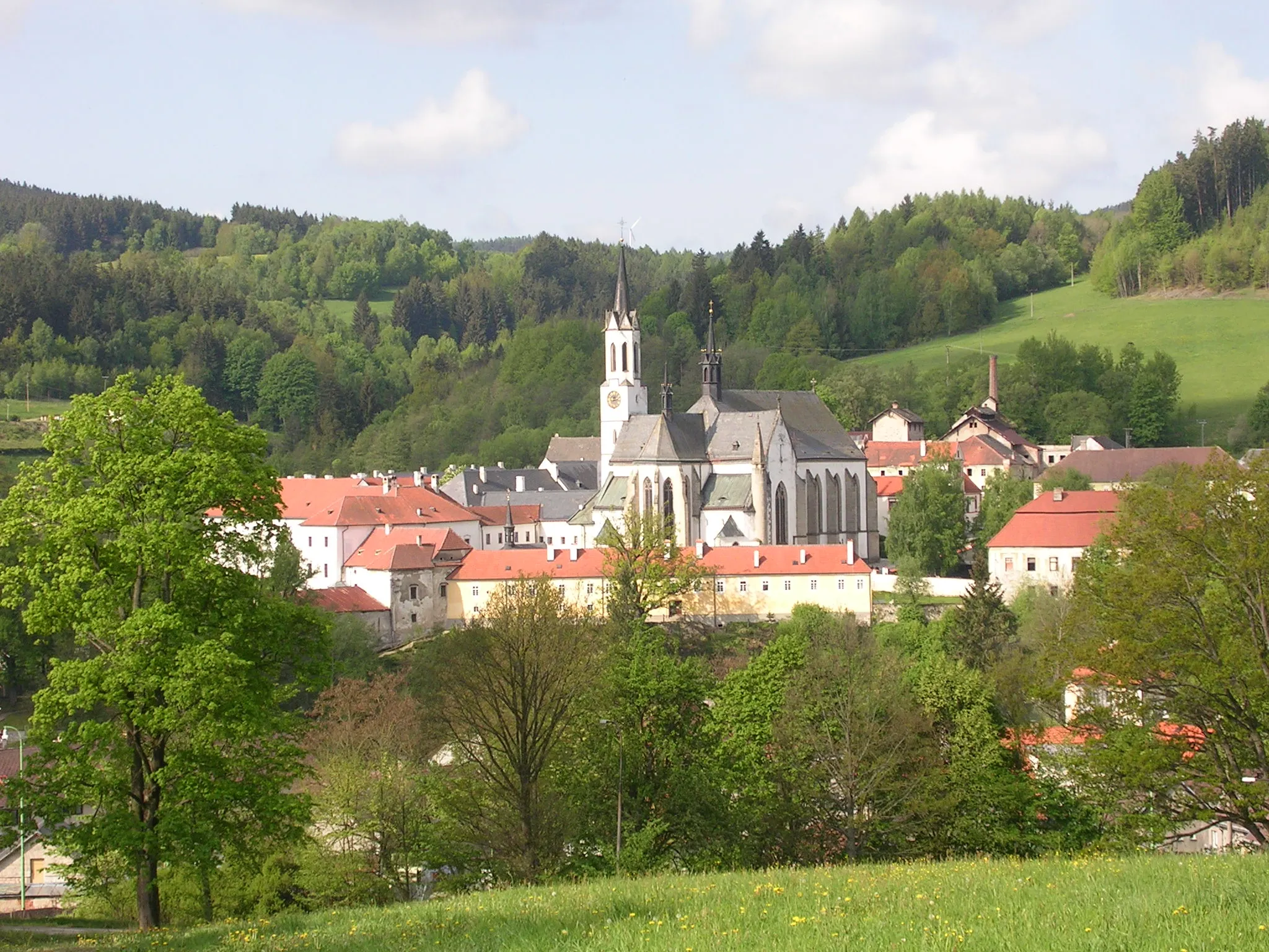 Photo showing: Vyšší Brod Monastery, Vyšší Brod, Český Krumlov District, South Bohemian Region, the Czech Republic.