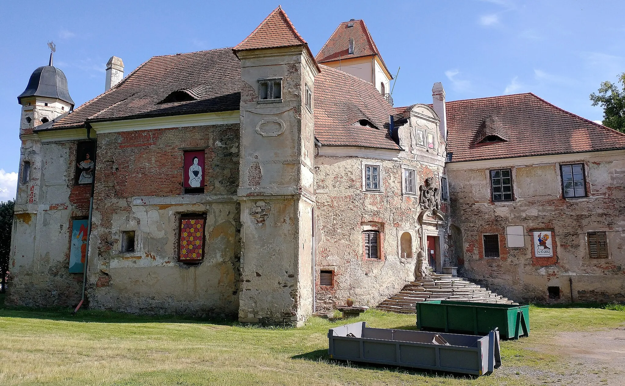 Photo showing: Zamek w Poběžovicach.