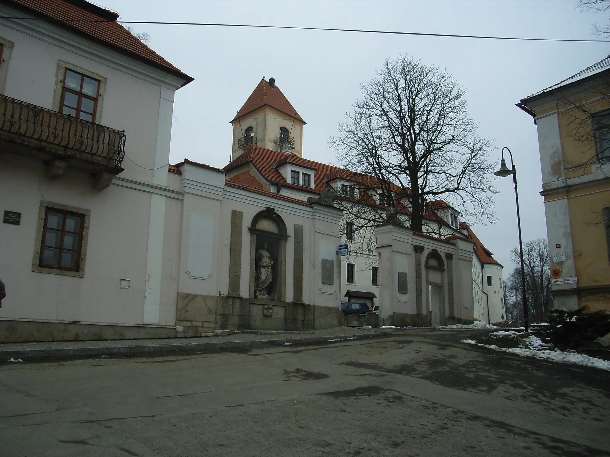 Photo showing: Poběžovice Schloss (2013)