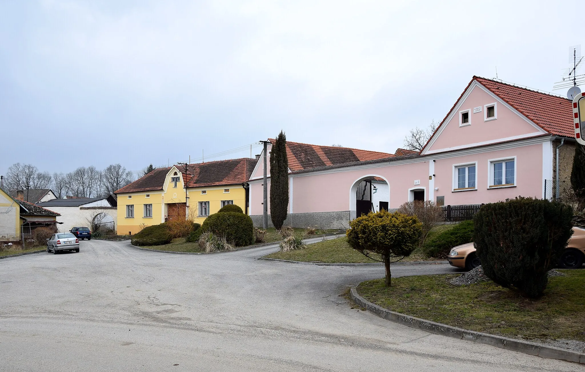 Photo showing: The village of Litoradlice, České Budějovice District, the Czech Republic.