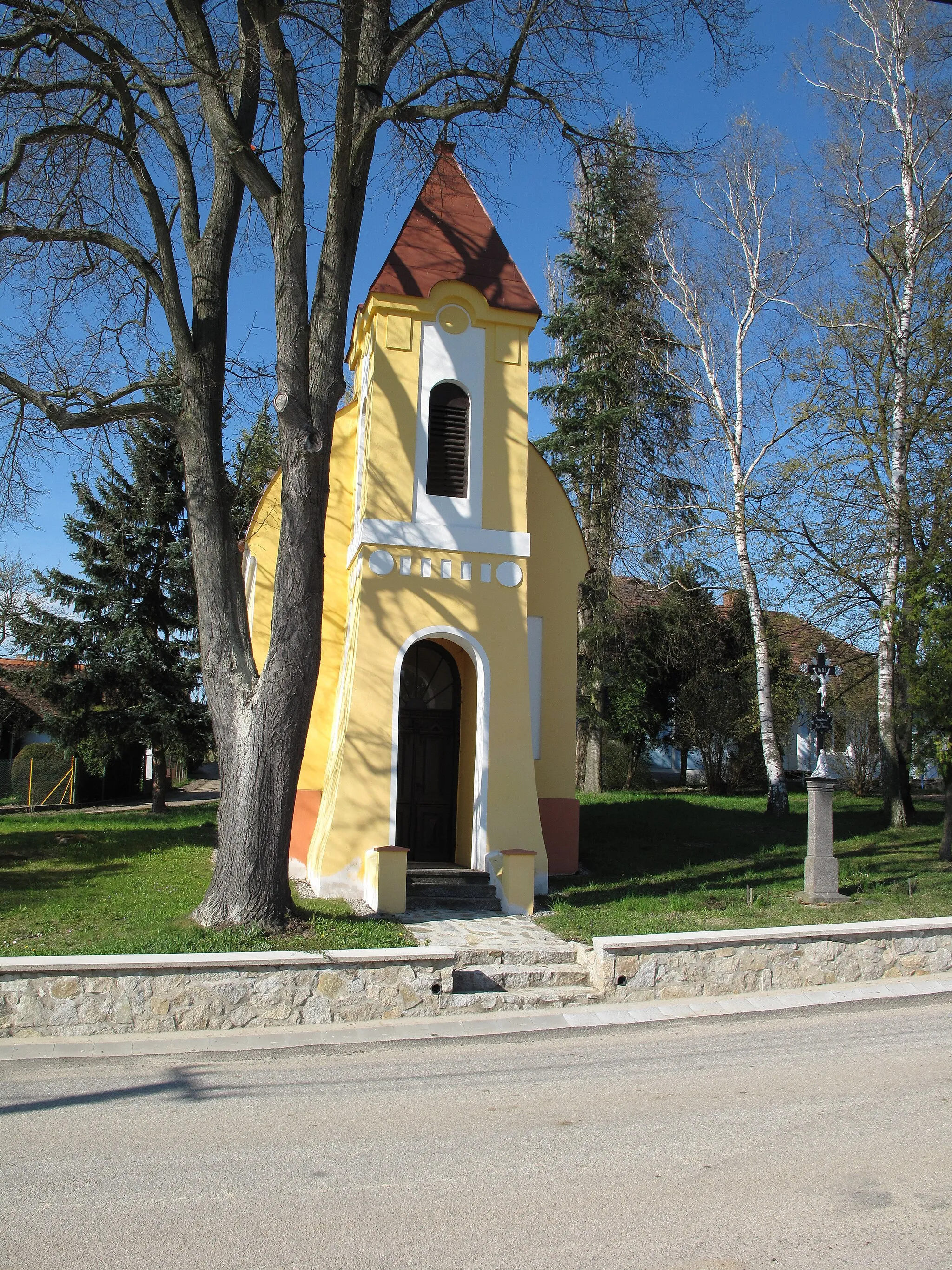 Photo showing: Chapelin Trinity. České Budějovice District, Czech Republic.