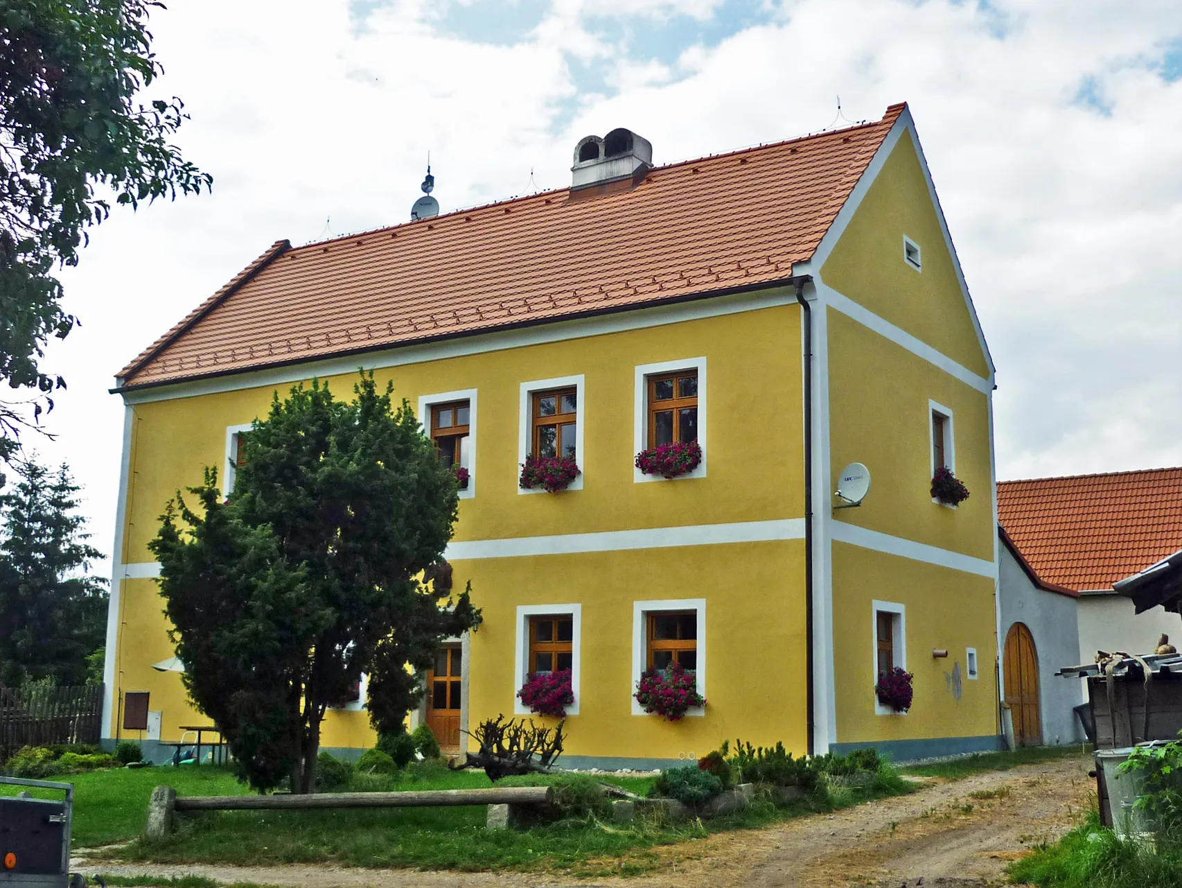 Photo showing: Försterei in Ruben (Kladenské Rovné)