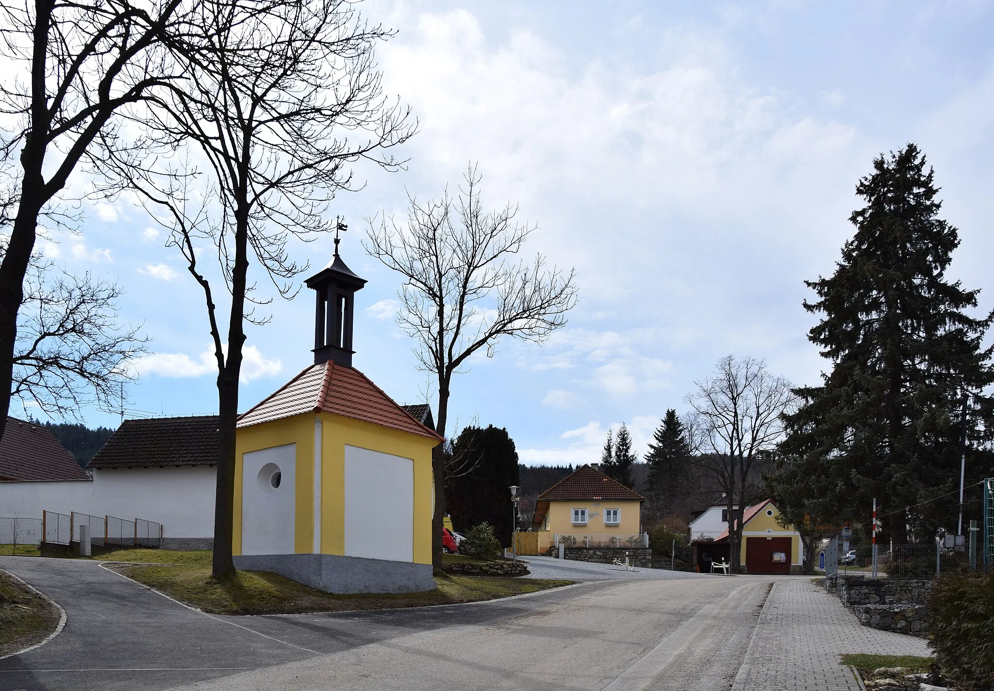 Photo showing: Chapel in Loučej, the Czech Republic.