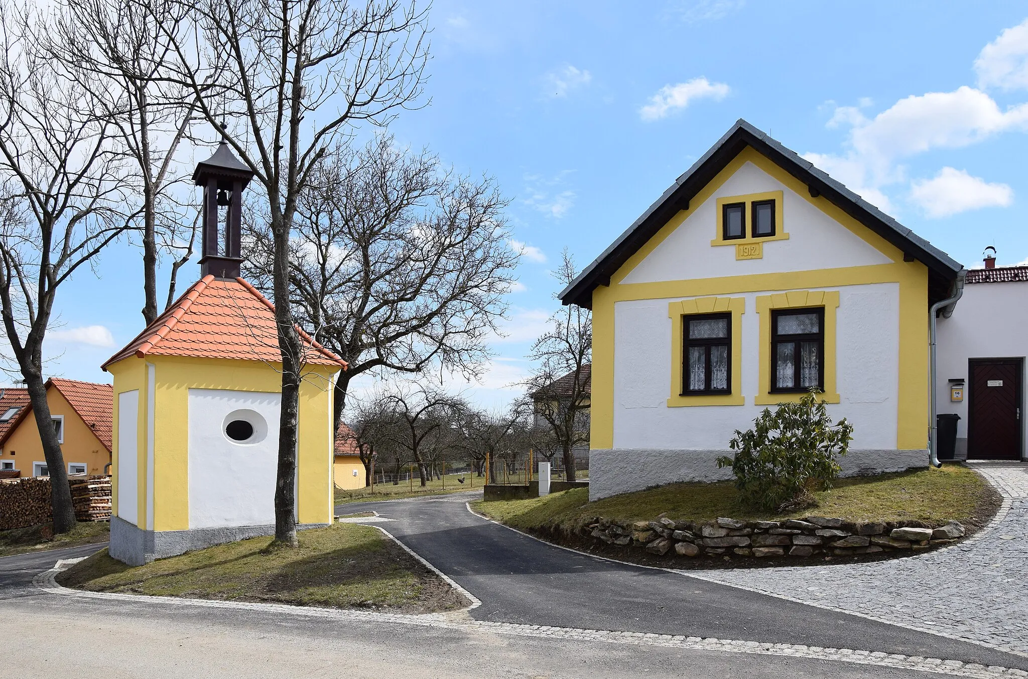 Photo showing: Chapel in Loučej, the Czech Republic.
