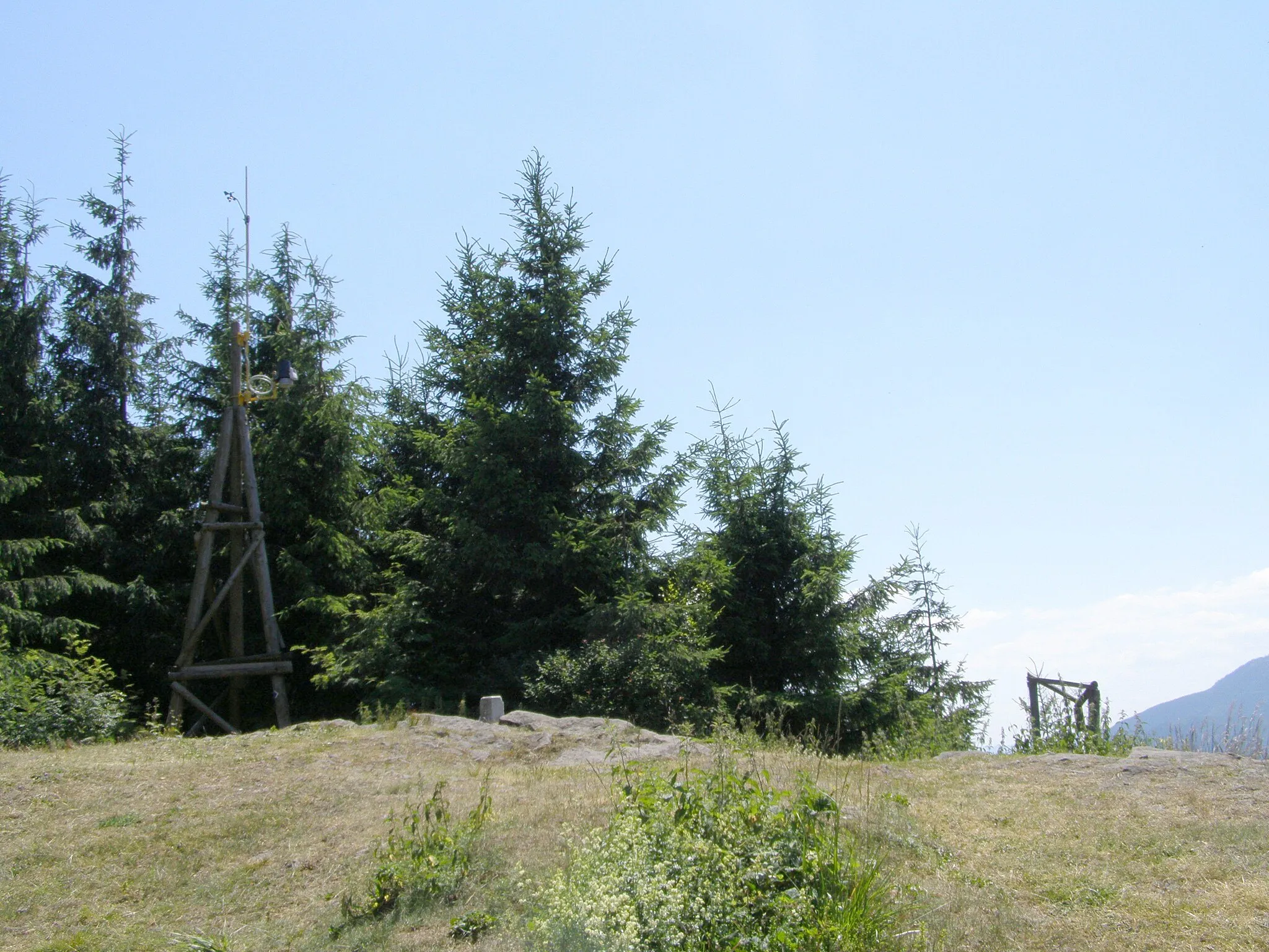 Photo showing: Skalka (964 m), nejvyšší vrchol masivu Ondřejník