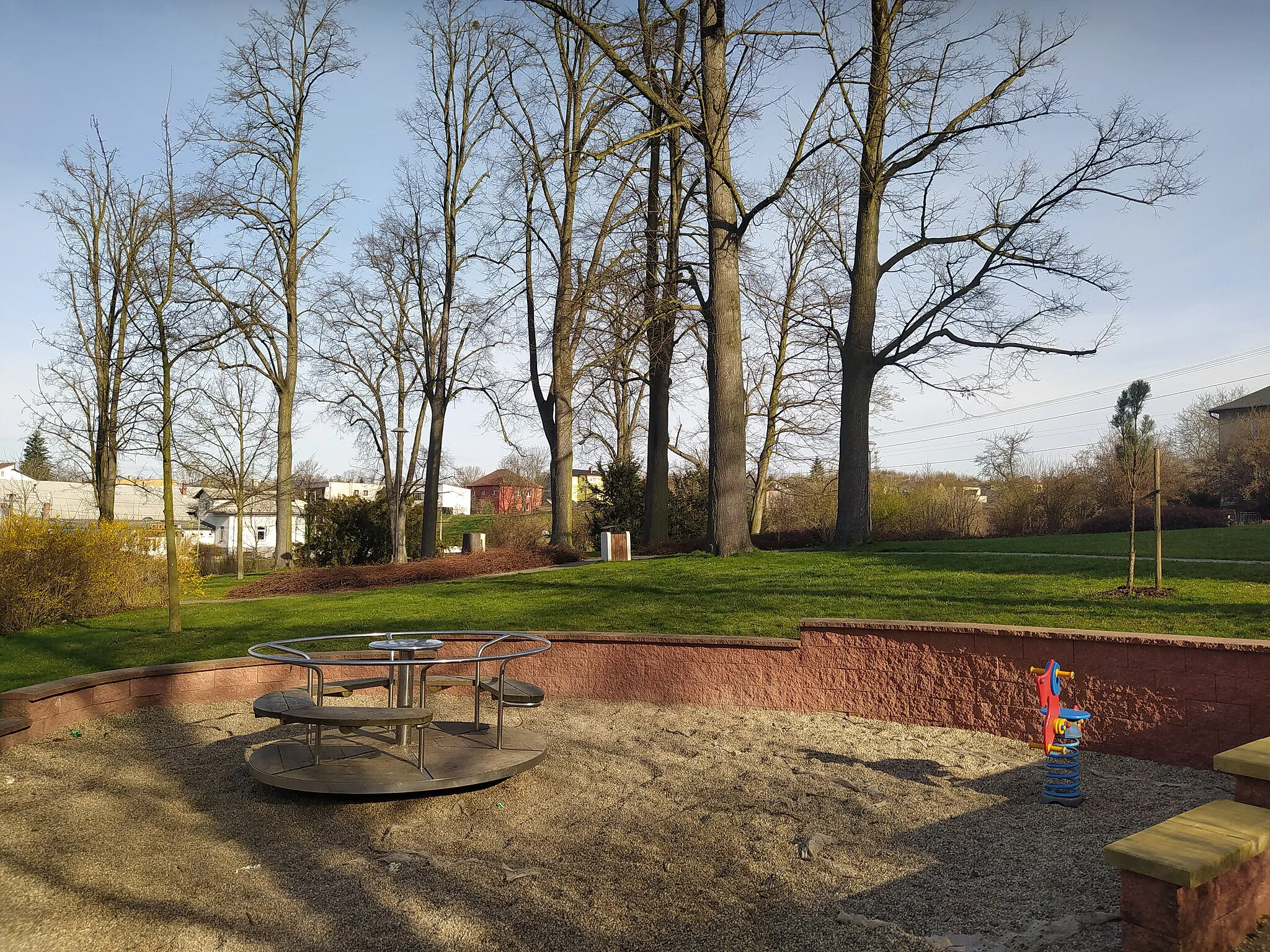 Photo showing: Park Václava Nelhýbla, Polanka nad Odrou, okres Ostrava-město