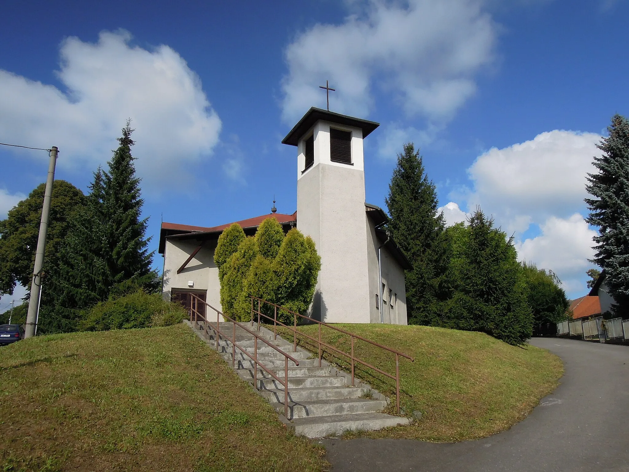 Photo showing: Chapel in Hrachovec, Vsetín District, Zlín Region, Czech Republic