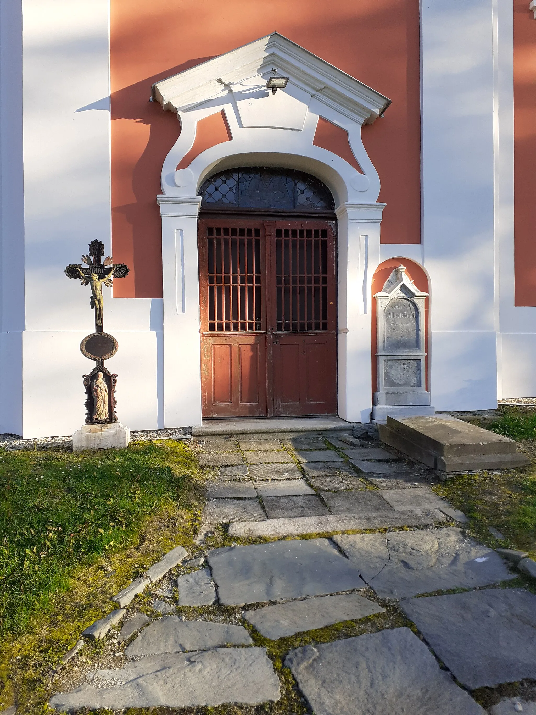 Photo showing: vstup do kostela Neposkvrněného Početí Panny Marie, Holčovice