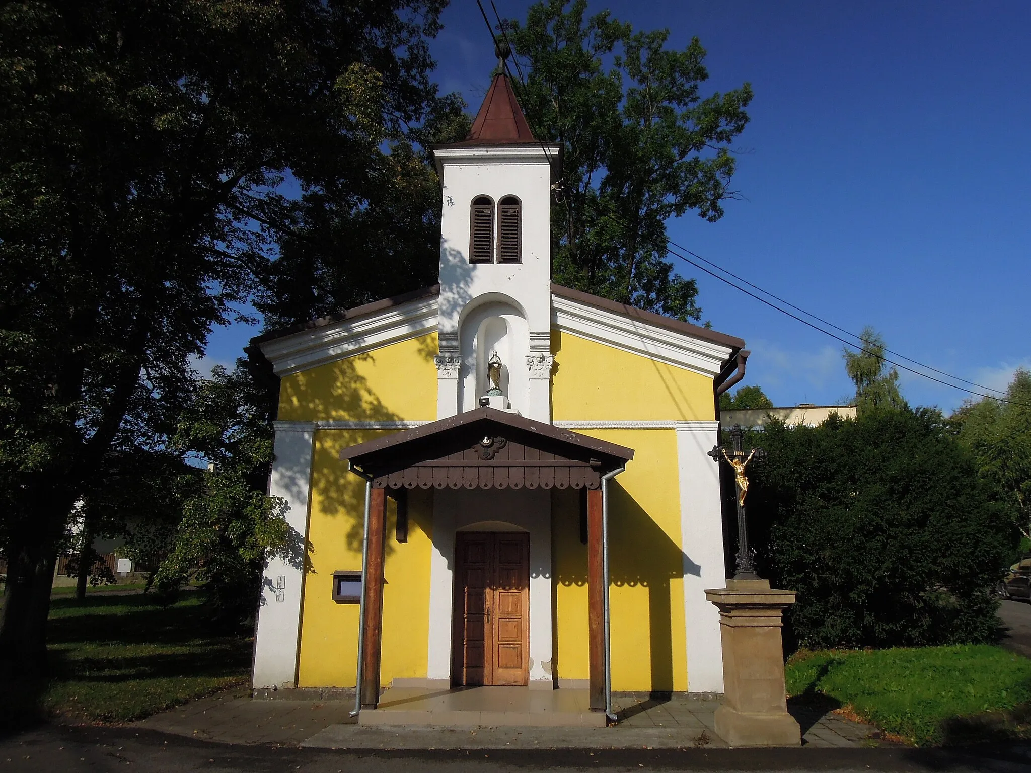 Photo showing: Chapel in Krhová, Vsetín District, Zlín Region, Czech Republic