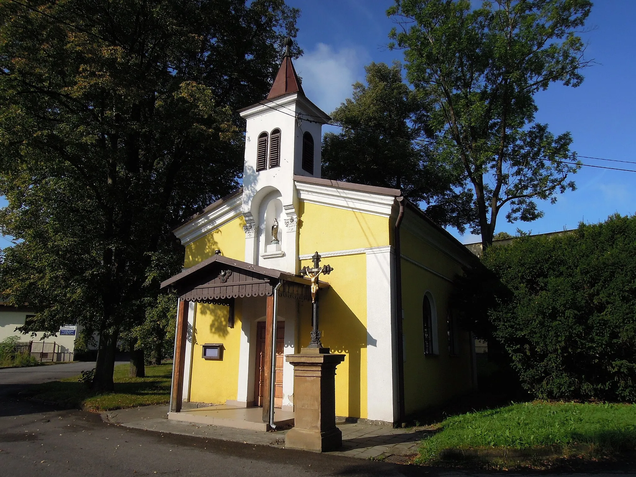 Photo showing: Chapel in Krhová, Vsetín District, Zlín Region, Czech Republic