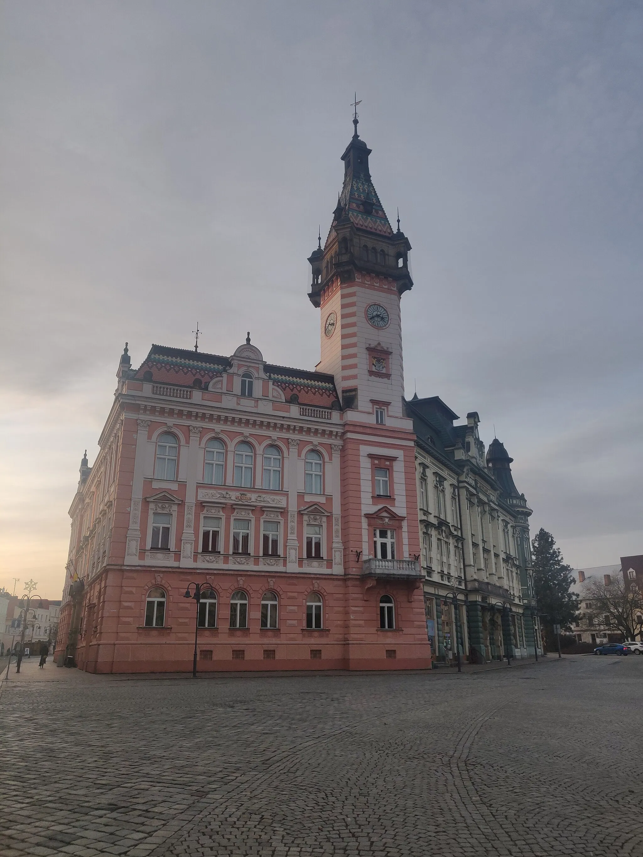 Photo showing: Town hall in Krnov