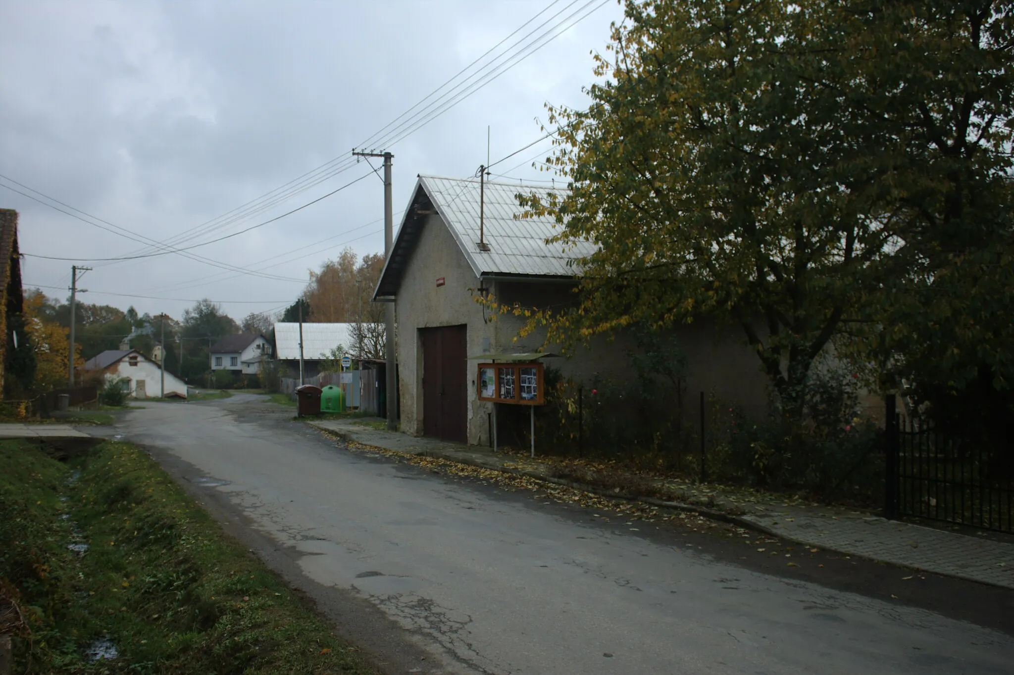 Photo showing: A fire station in Dolní Povelice, CZ