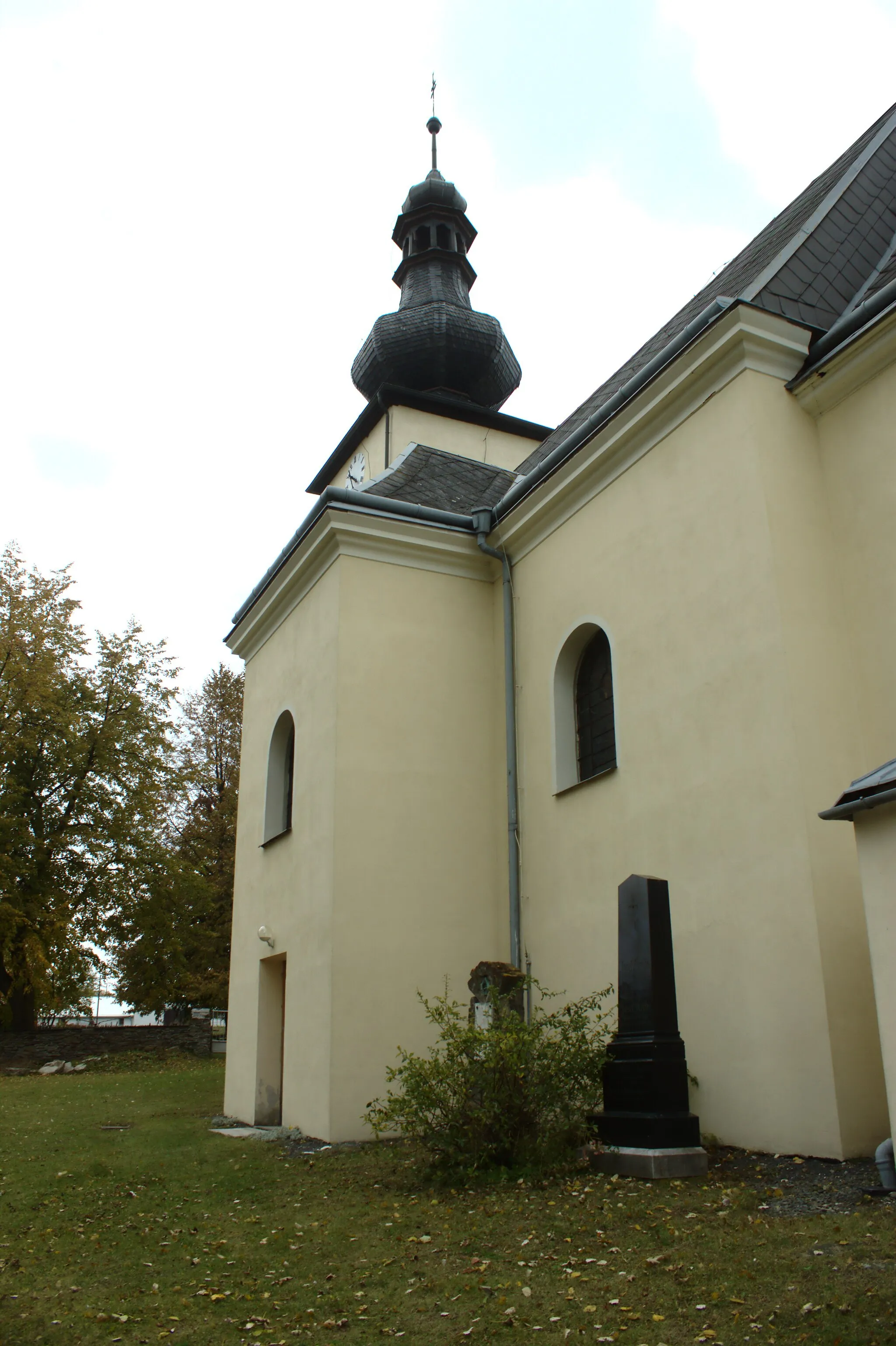Photo showing: Local church in the village of Svatoňovice, Olomouc Region, CZ