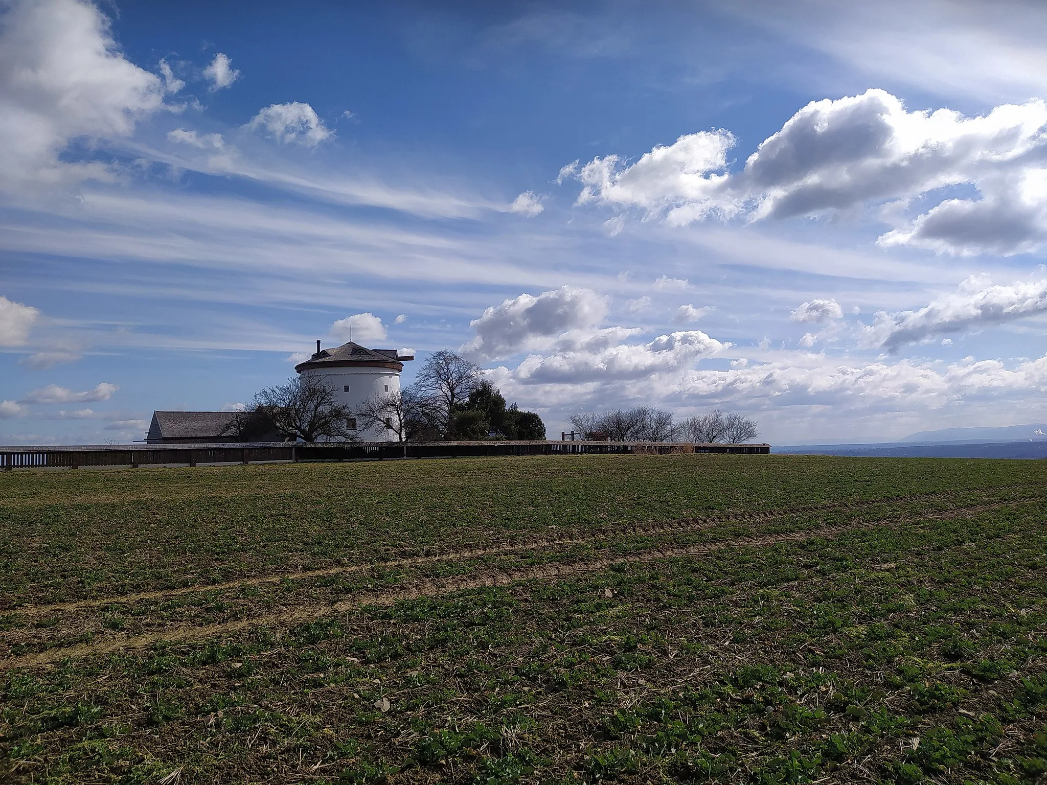 Photo showing: wind mill, Zbyslavice, district Ostrava-Město, Czech Republic