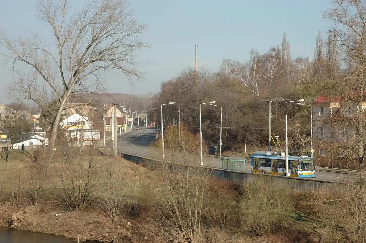 Photo showing: Ostrava-Muglinov, Bohumín Street, Czech Republic