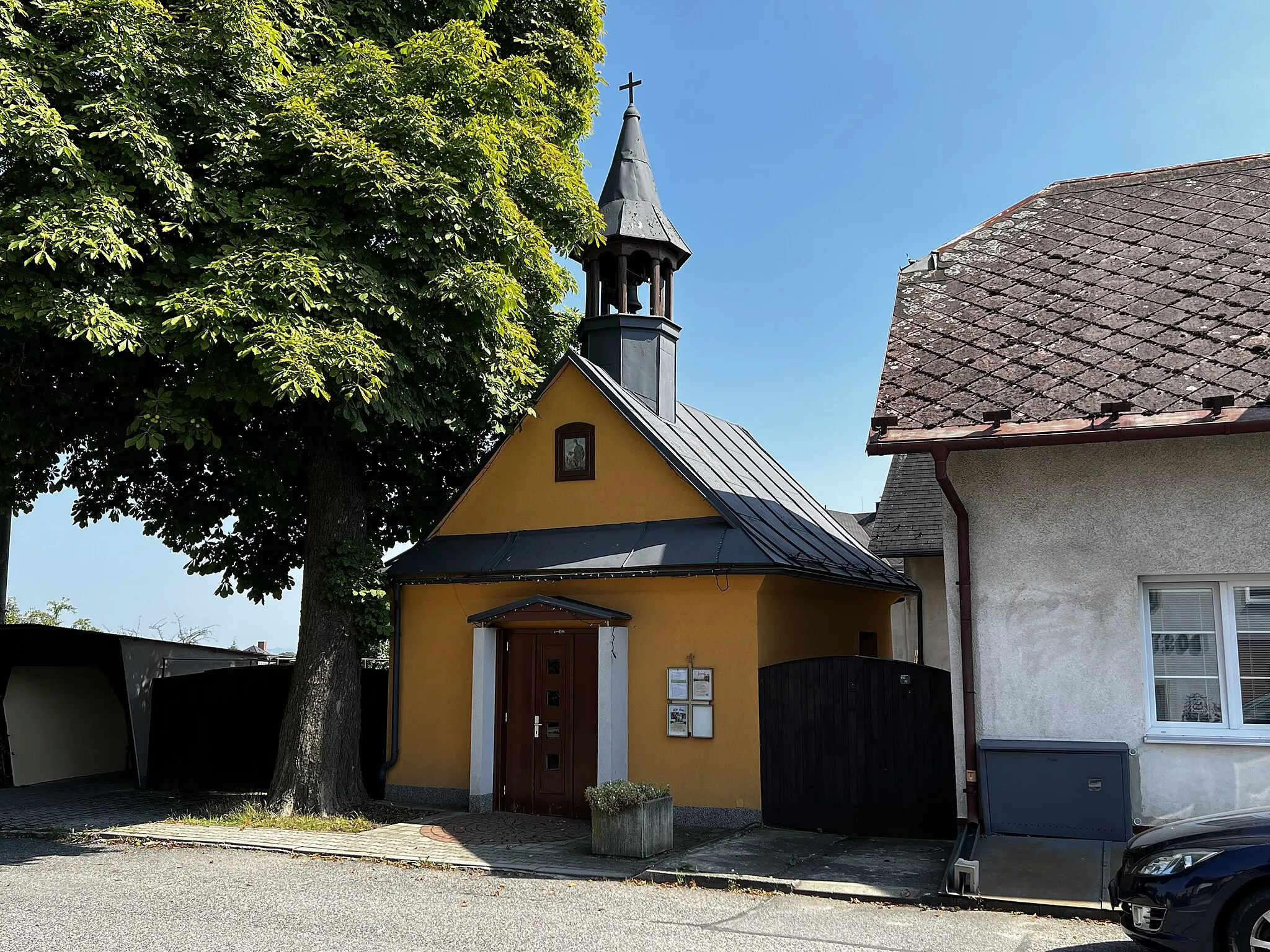 Photo showing: Horní Lhota, chapel of St. Maria