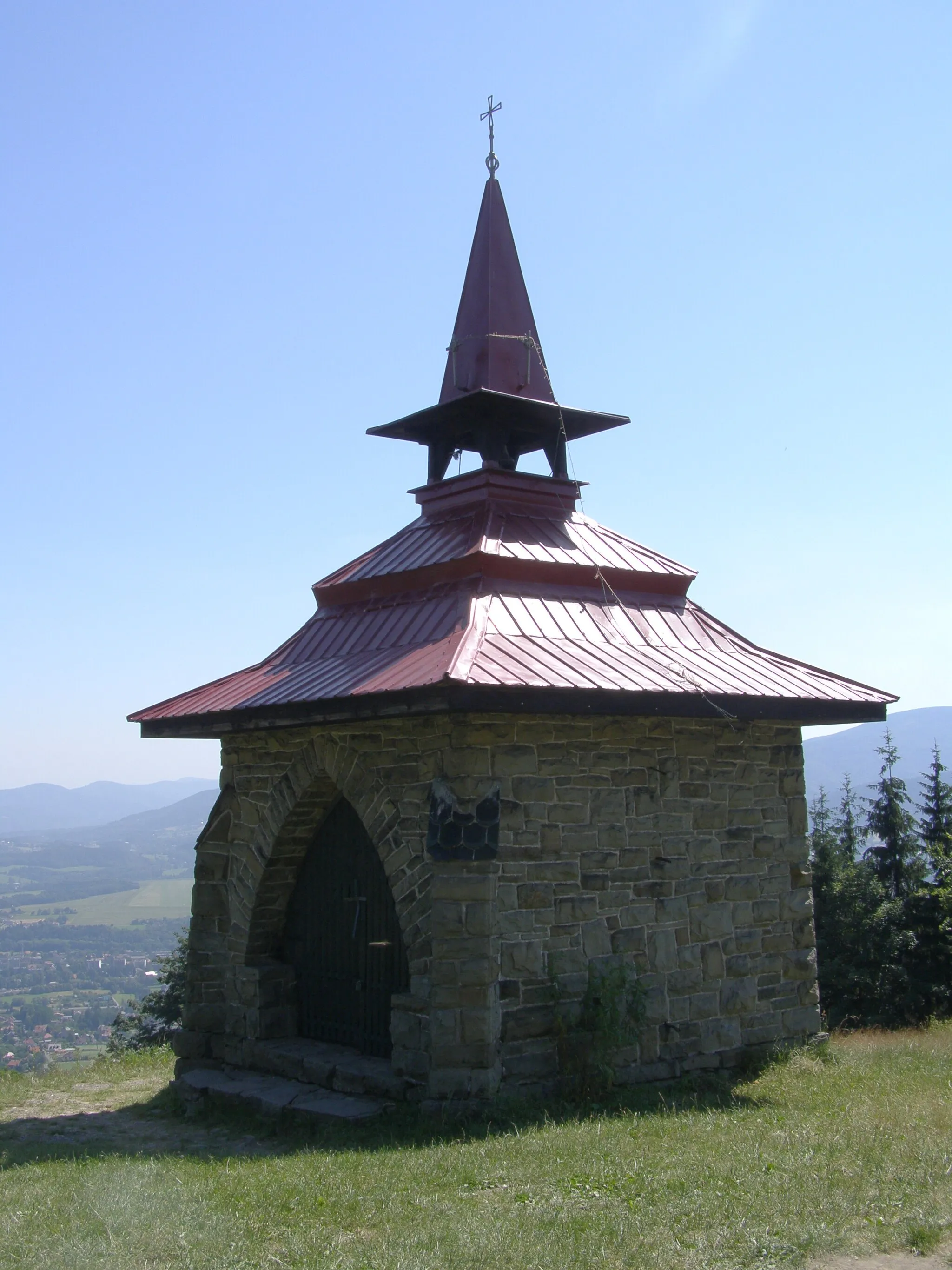 Photo showing: Kaple svatého Antonína ve východním úbočí Ondřejníku