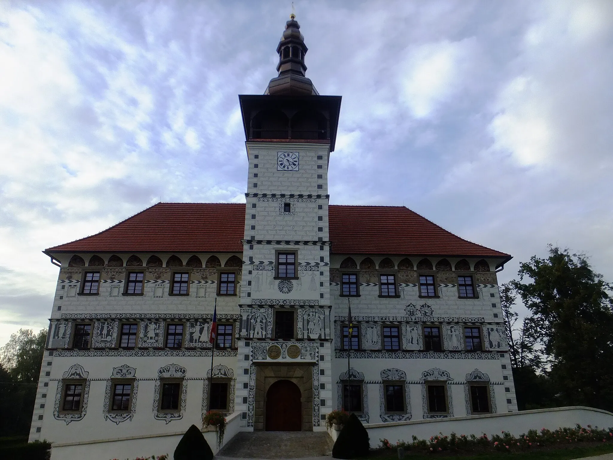 Photo showing: Castle in Stará Ves nad Ondřejnicí