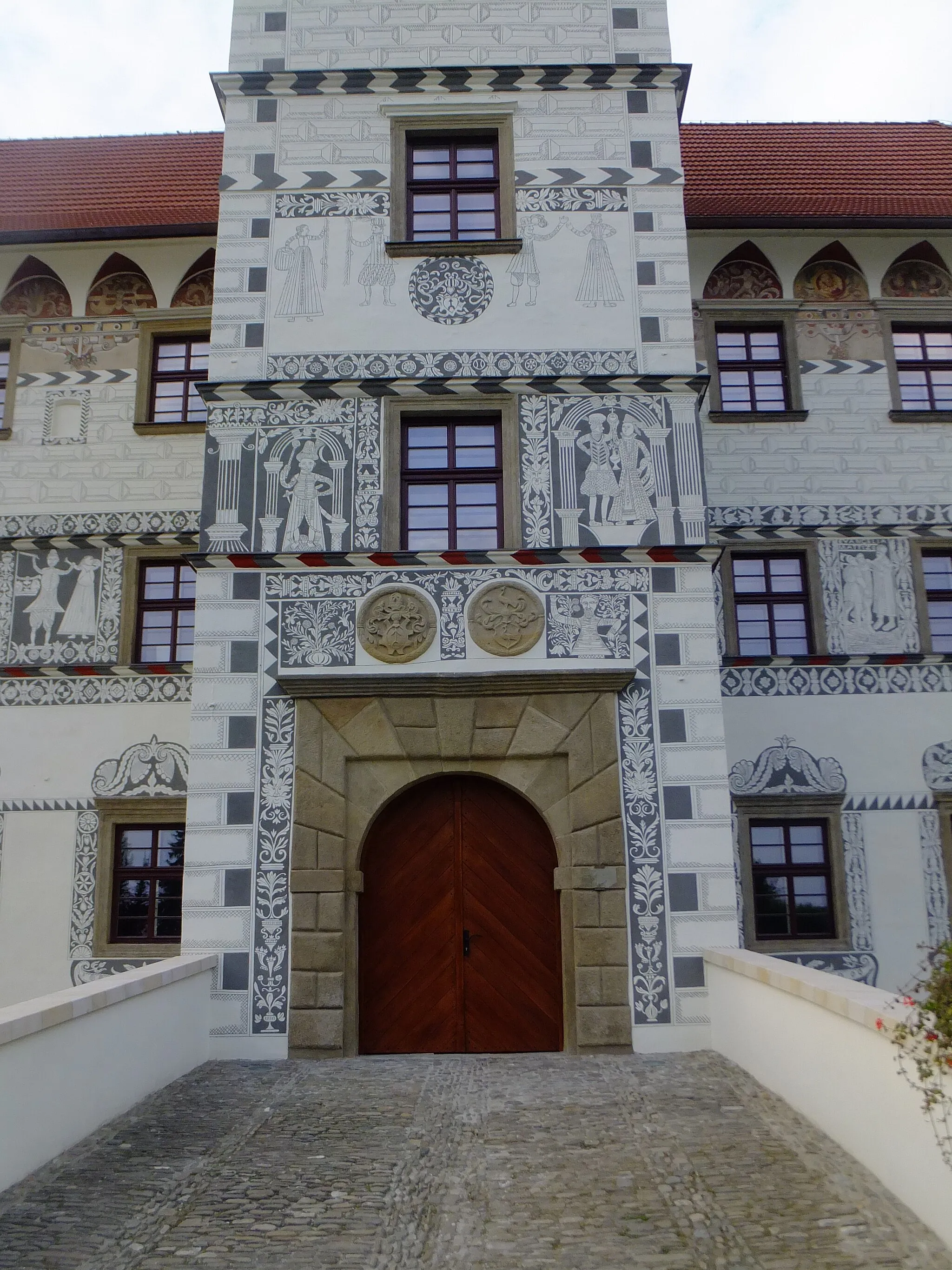 Photo showing: Castle in Stará Ves nad Ondřejnicí