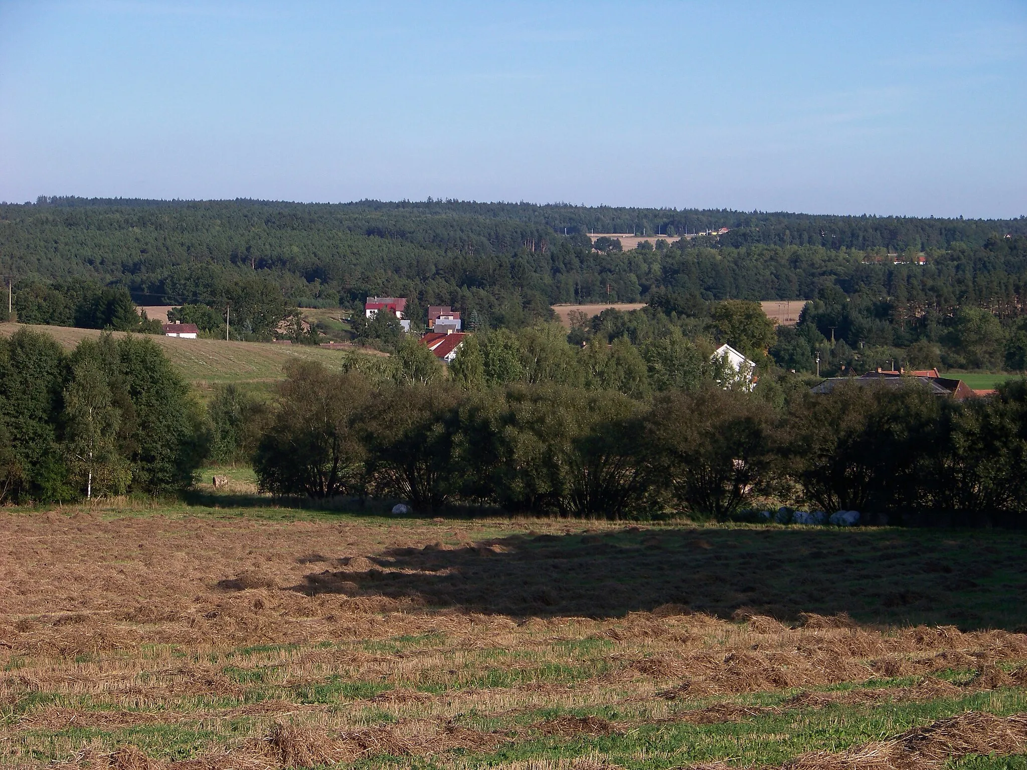 Photo showing: Bechyně-Lišky and Černýšovice-Hutě, Tábor District, South Bohemian Region, the Czech Republic.