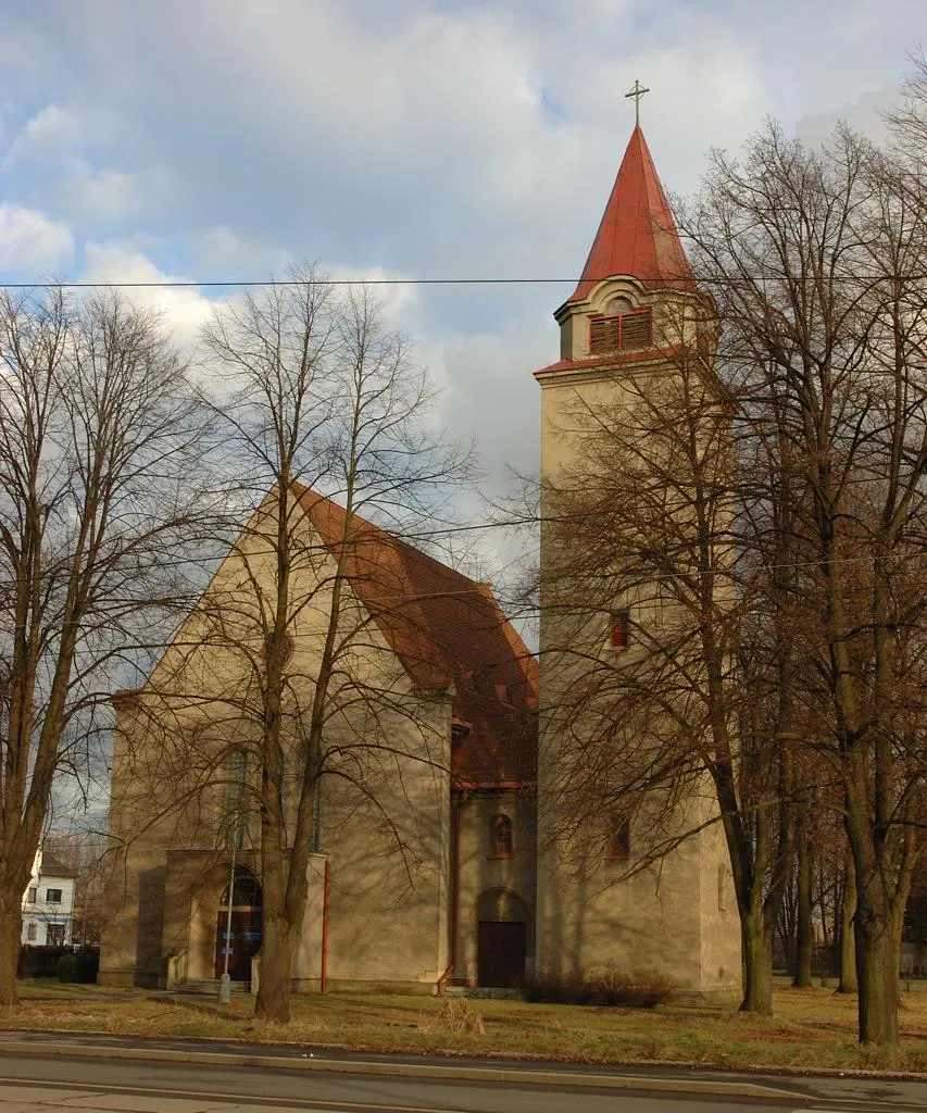 Photo showing: The Greek Catholic church of Saint Anthony of Padua, Ostrava-Kunčičky, Czech Republic