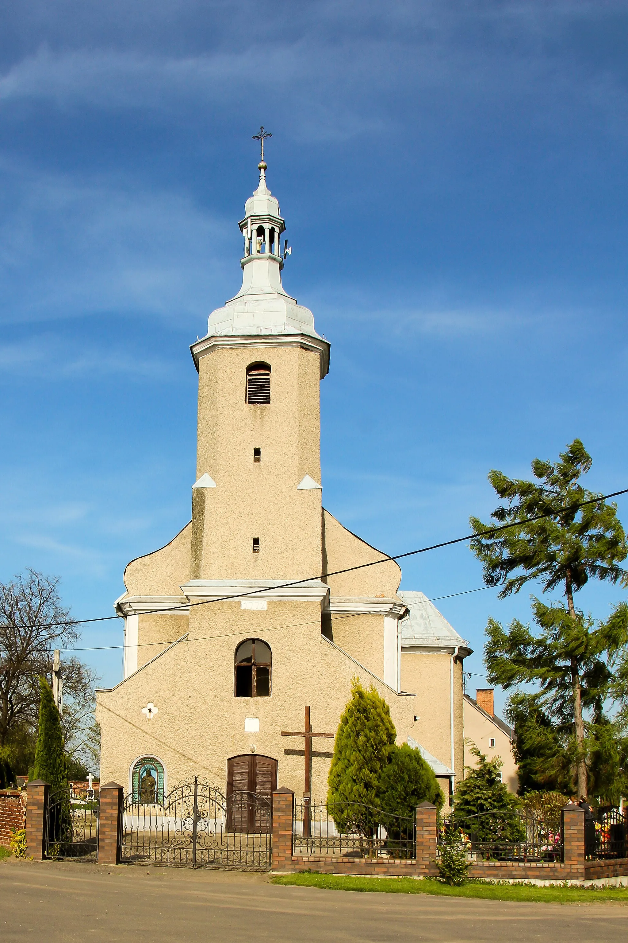 Photo showing: Wódka - kościół parafialny p.w. św. Tekli, 1772