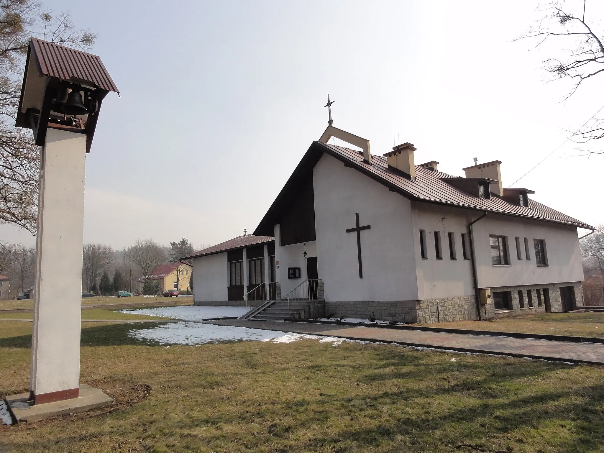 Photo showing: Catholic chapel in Dzięgielów