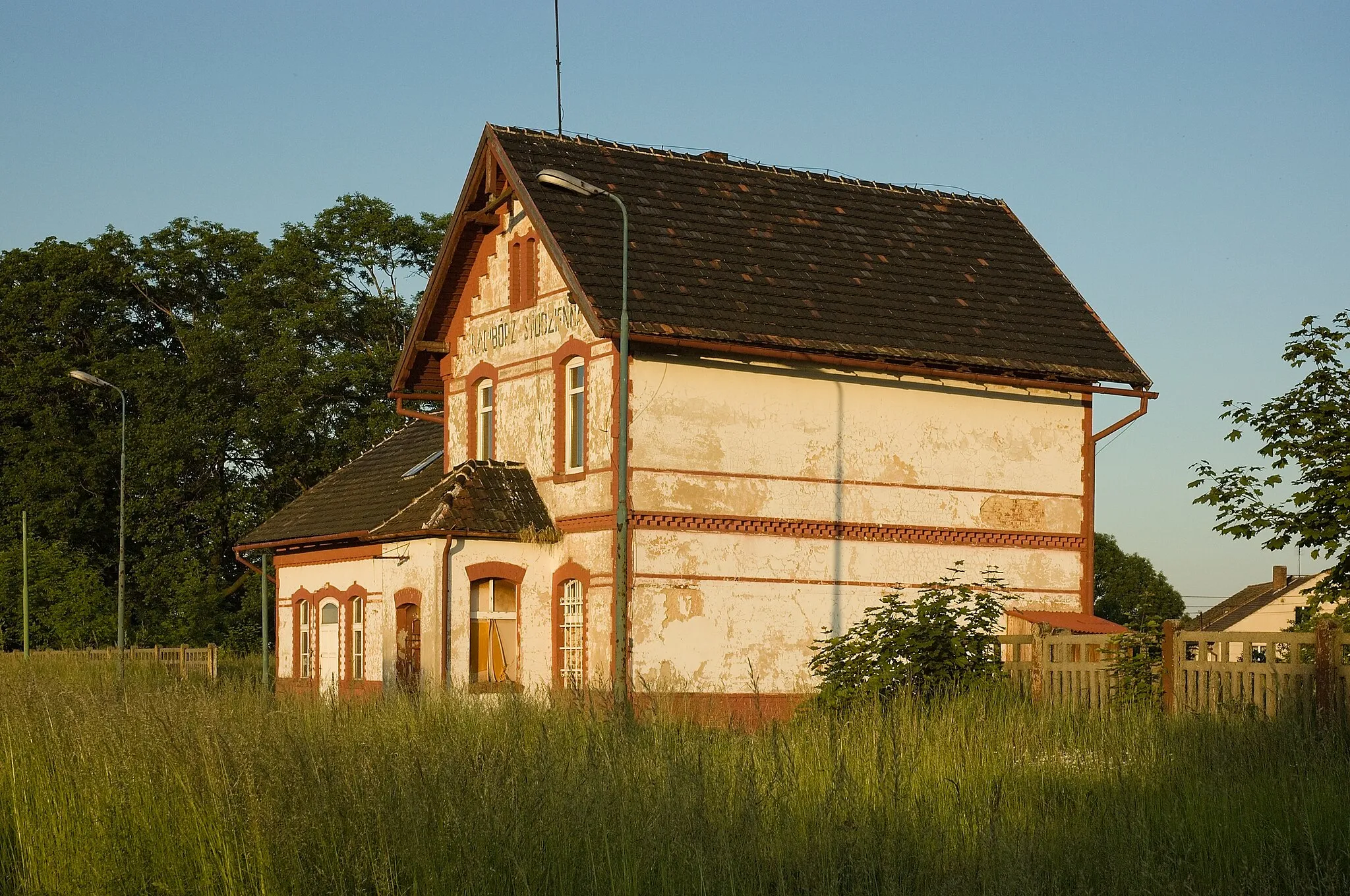 Photo showing: Racibórz Studzienna former station, Poland