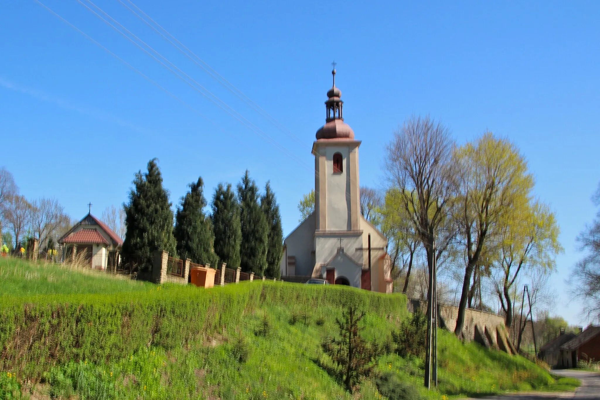 Photo showing: Krasne Pole - kościół filialny p.w. św. Marii Magdaleny, 1691, XVIII w. (zabytek nr 1173/66 z 15.02.1966)