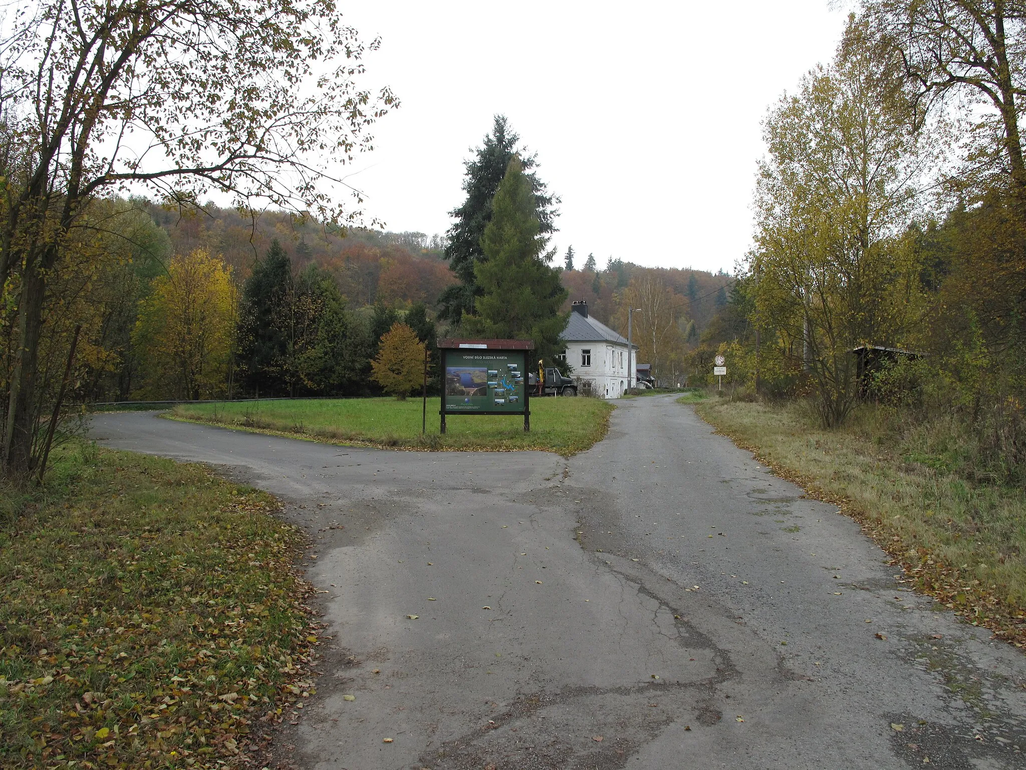 Photo showing: Slezská Harta (Leskovec nad Moravicí). Okres Bruntál, Česká republika.