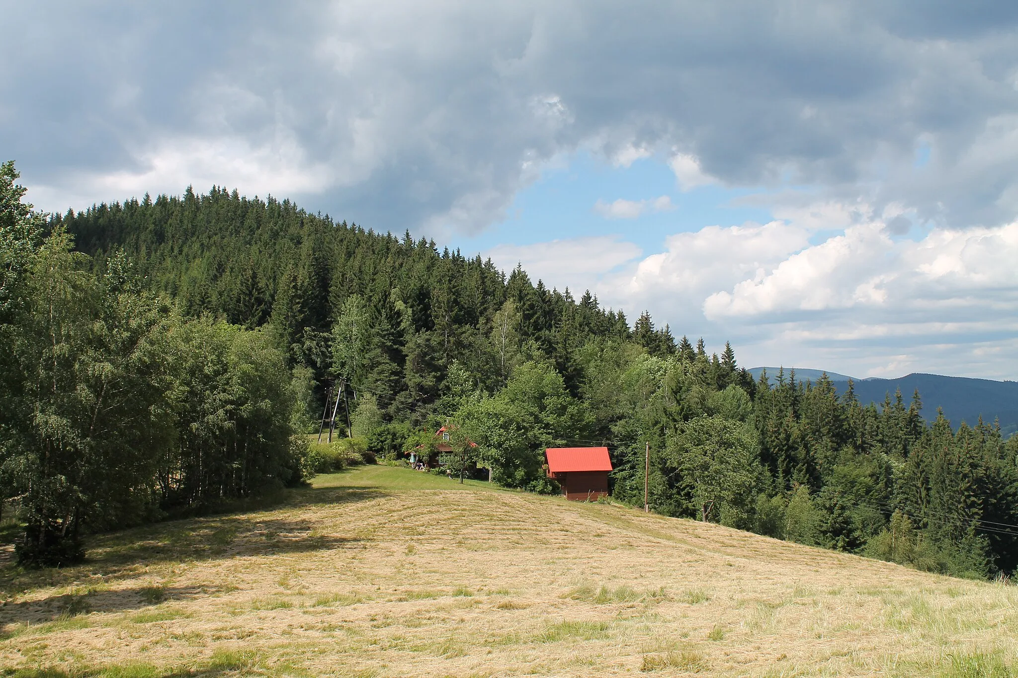 Photo showing: Janinova Louka, Horní Bečva, Vsetín District, Czech Republic