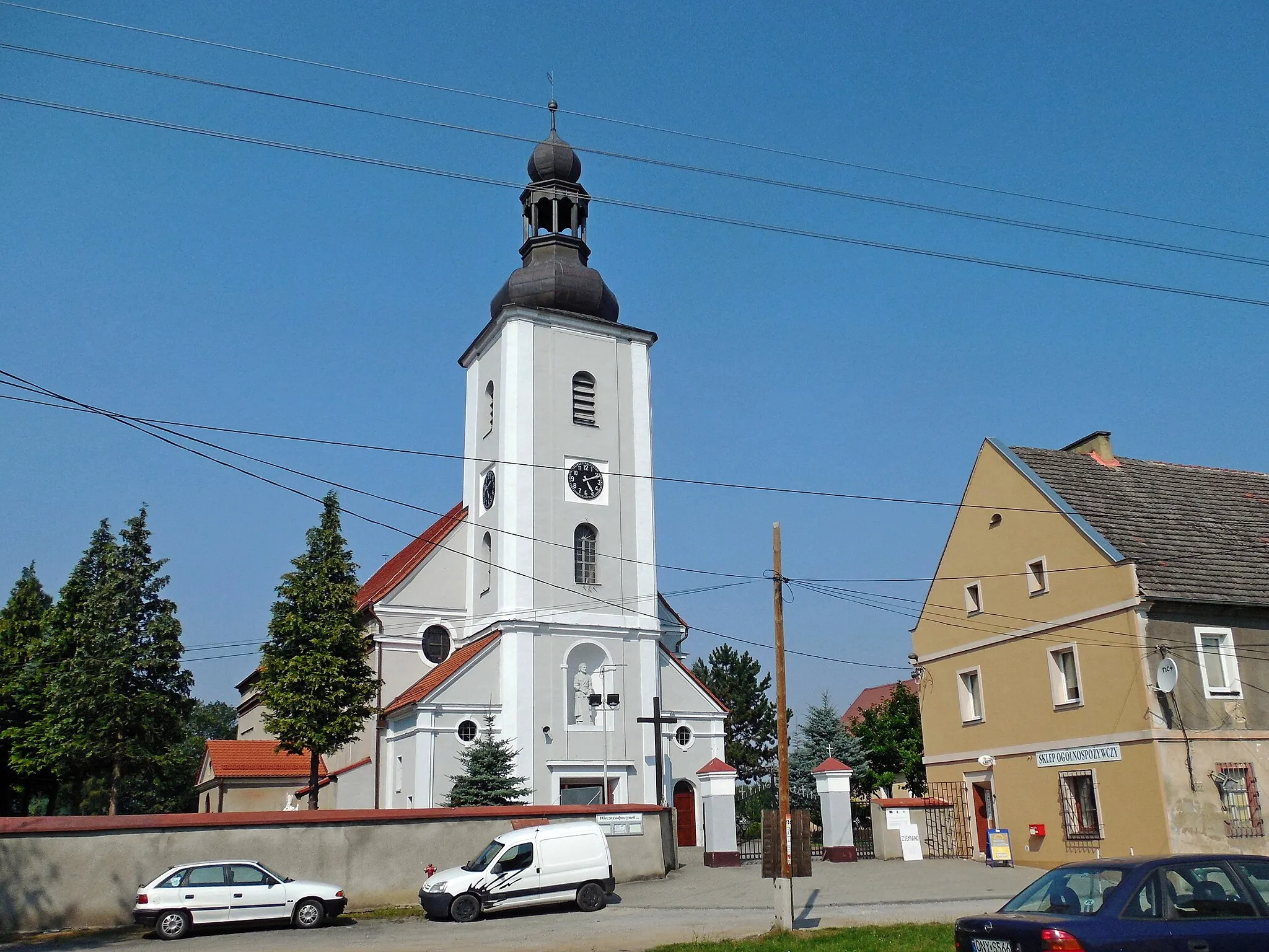 Photo showing: Bodzanów, St. Joseph parish church, 18th century (with later changes)