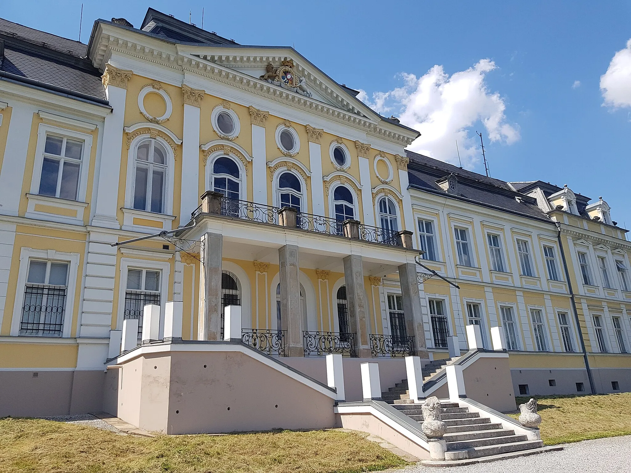 Photo showing: Castle in Šilheřovice, Czechia