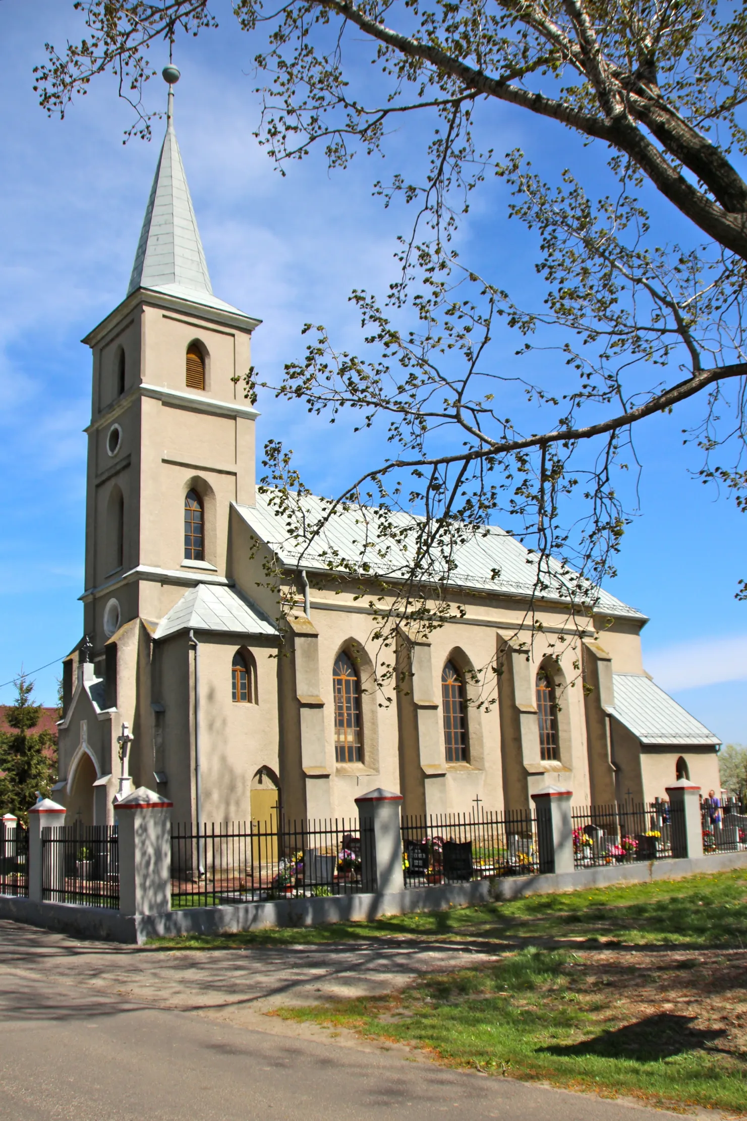 Photo showing: Michałkowice – kościół filialny pw. św. Józefa, 1922.