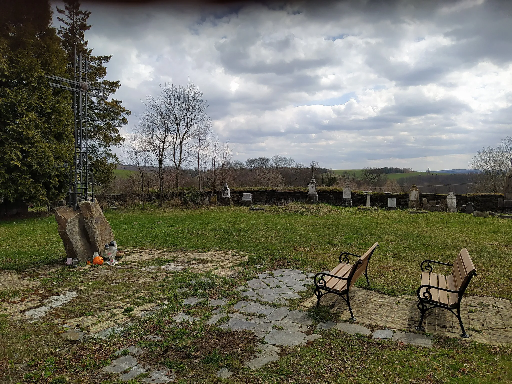 Photo showing: Bývalý kostel sv. Mikuláše, Podlesí, Budišov nad Budišovkou, okres Olomouc