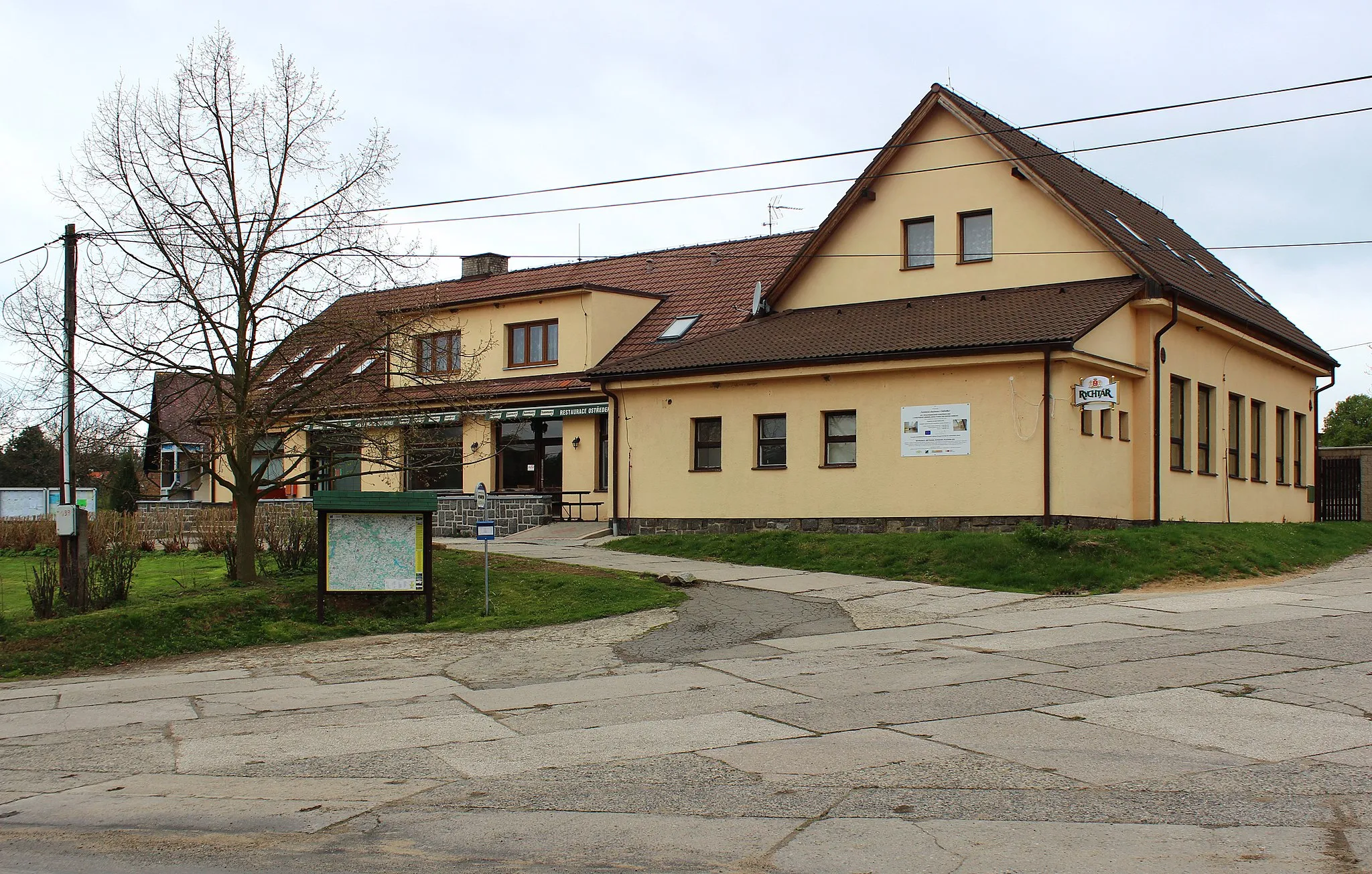 Photo showing: Restaurant in Ostředek, Czech Republic